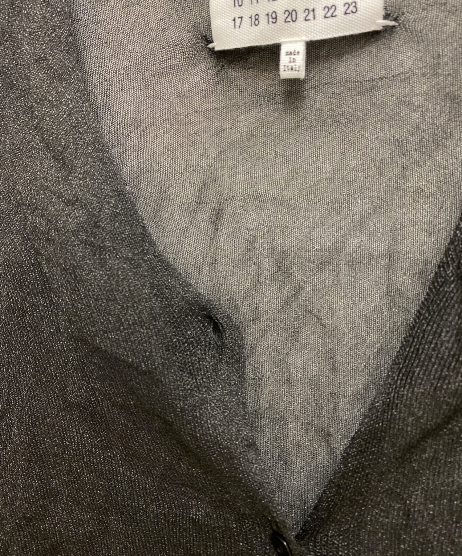 中古・古着通販】Maison Margiela (メゾンマルジェラ) Sheer cardigan 