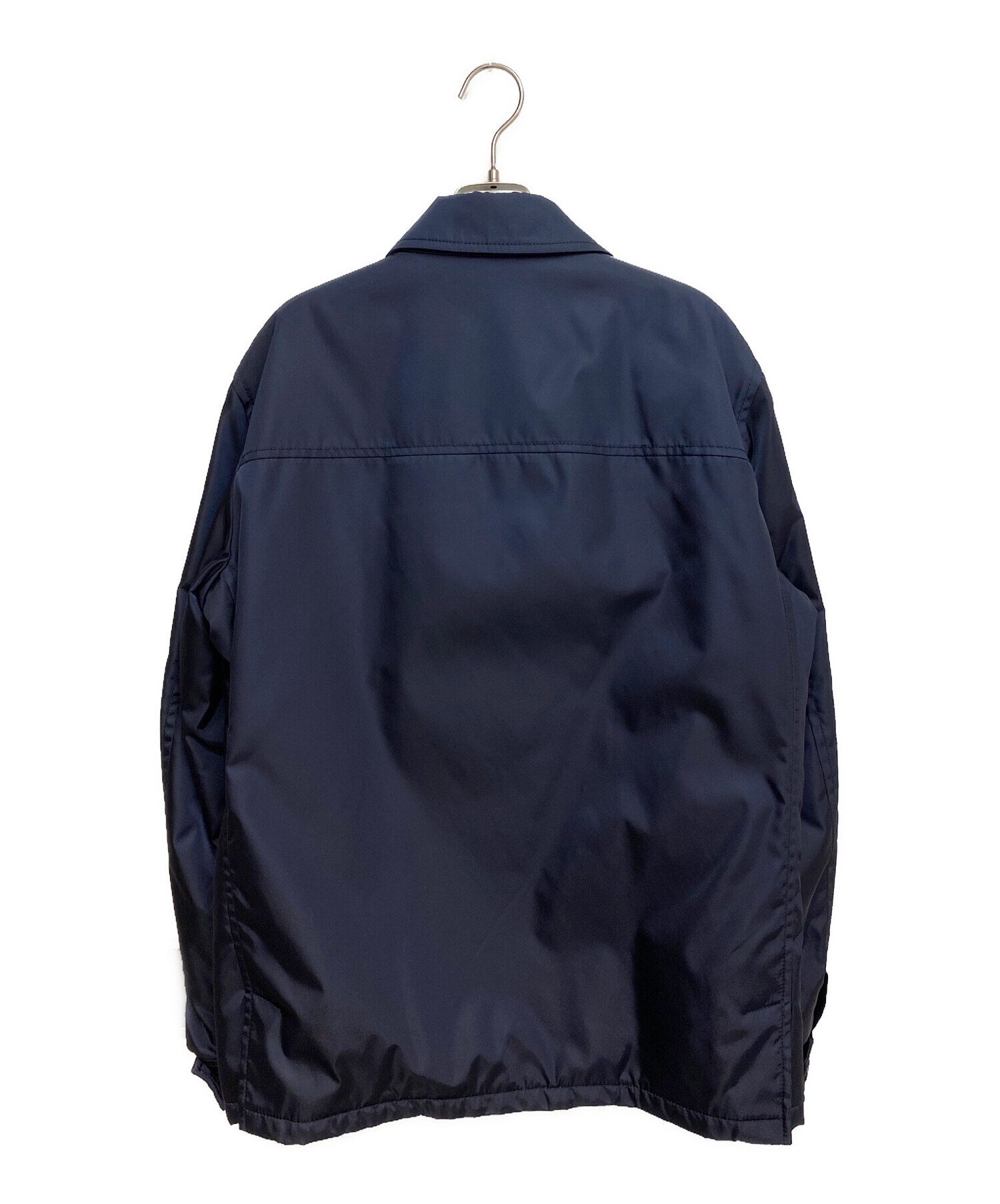 中古・古着通販】PRADA (プラダ) ナイロンジップジャケット ネイビー
