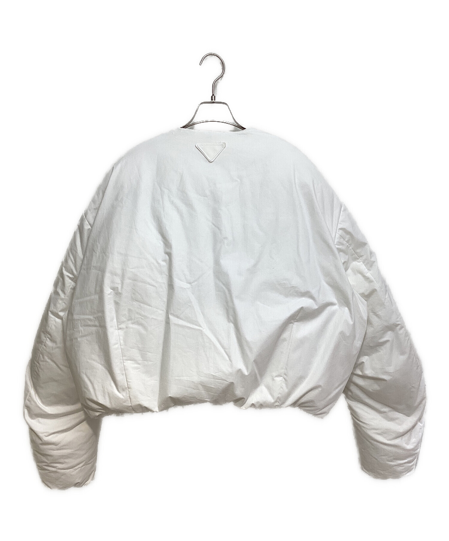 中古・古着通販】PRADA (プラダ) クロップドコットンダウンブルゾン