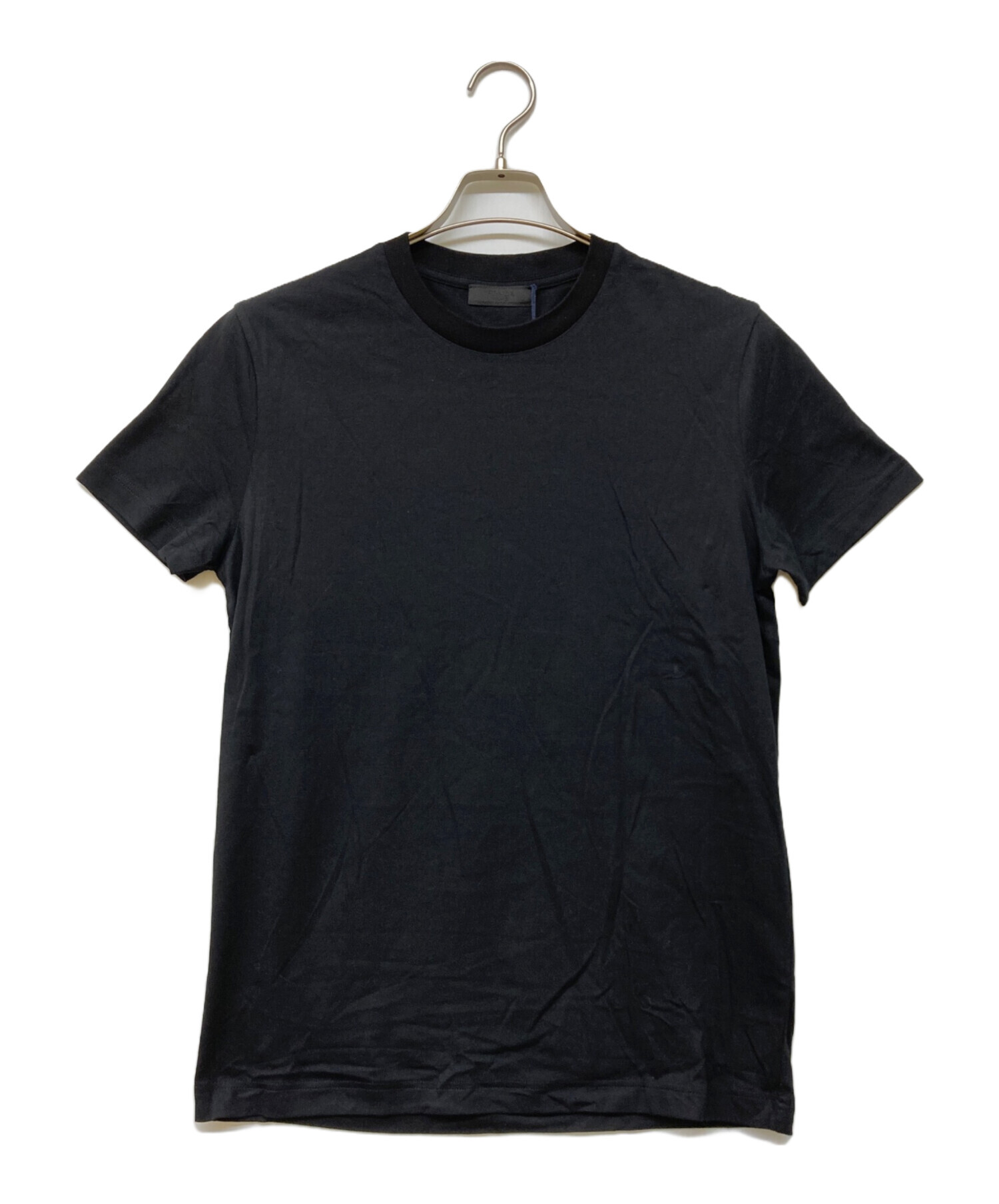 中古・古着通販】PRADA (プラダ) クルーネックTシャツ ブラック サイズ 