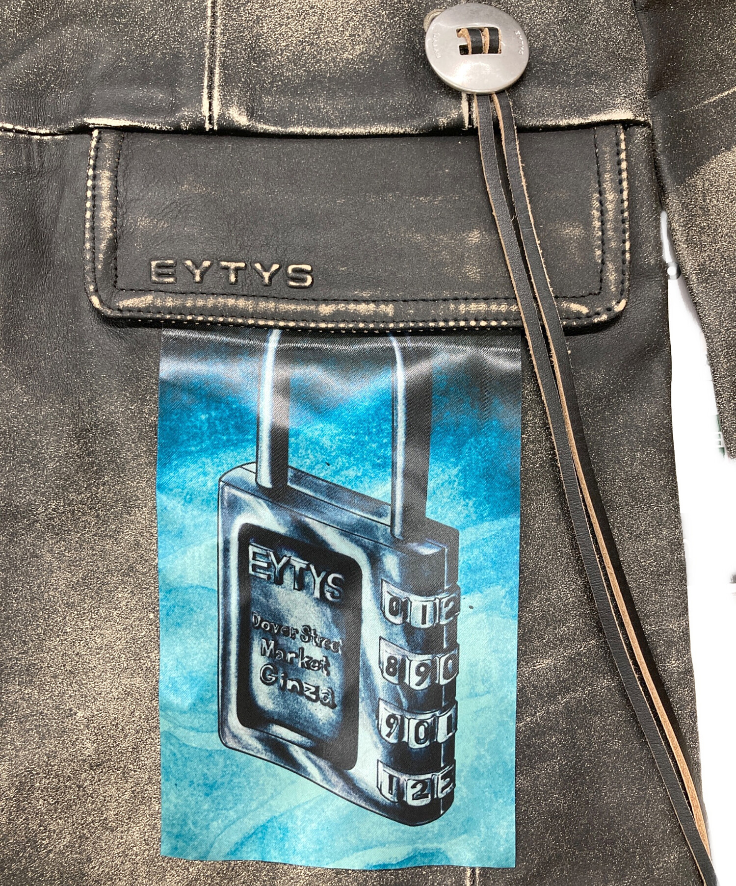 中古・古着通販】Eytys (エイティーズ) レザージャケット ブラック