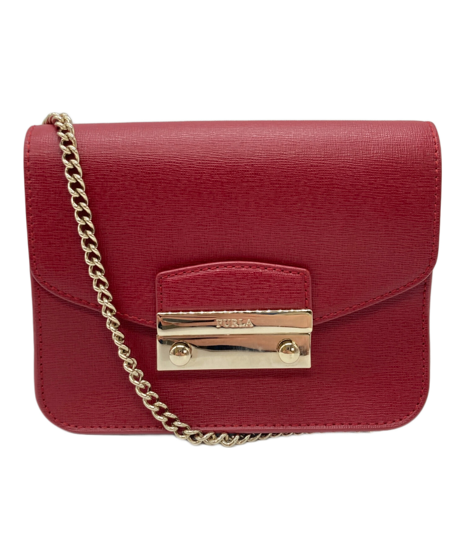 FURLA フルラ メトロポリス レッド | MAIL.55NEWS.AL