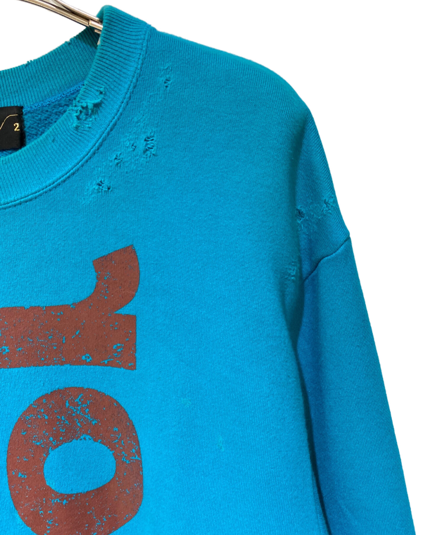 kolor 22aw ダメージスウェット