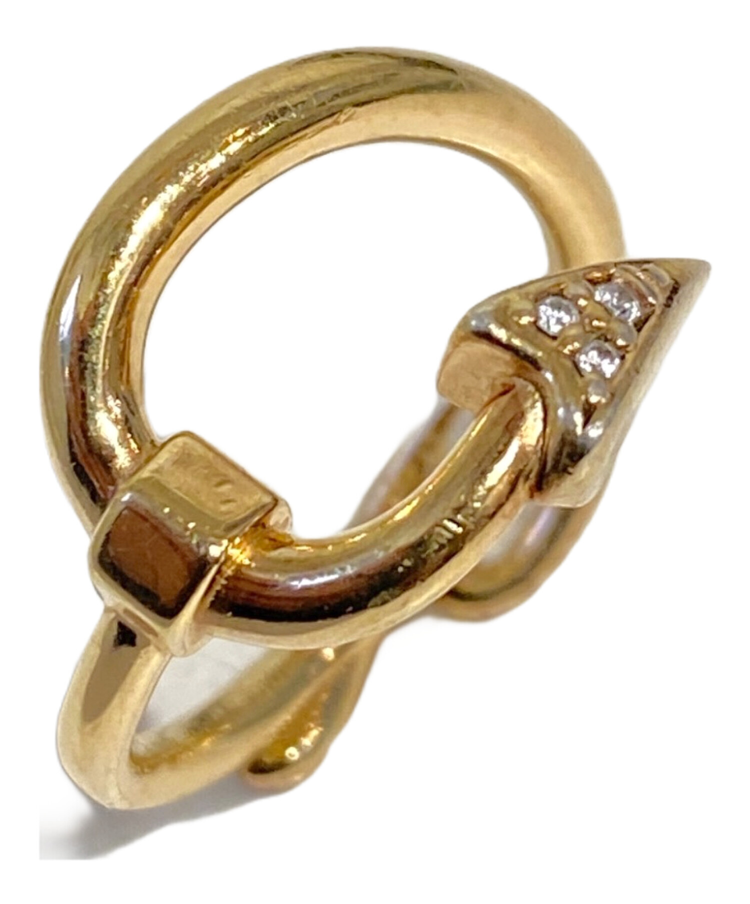 中古・古着通販】BURBERRY (バーバリー) Hook Pavé Ring（フック