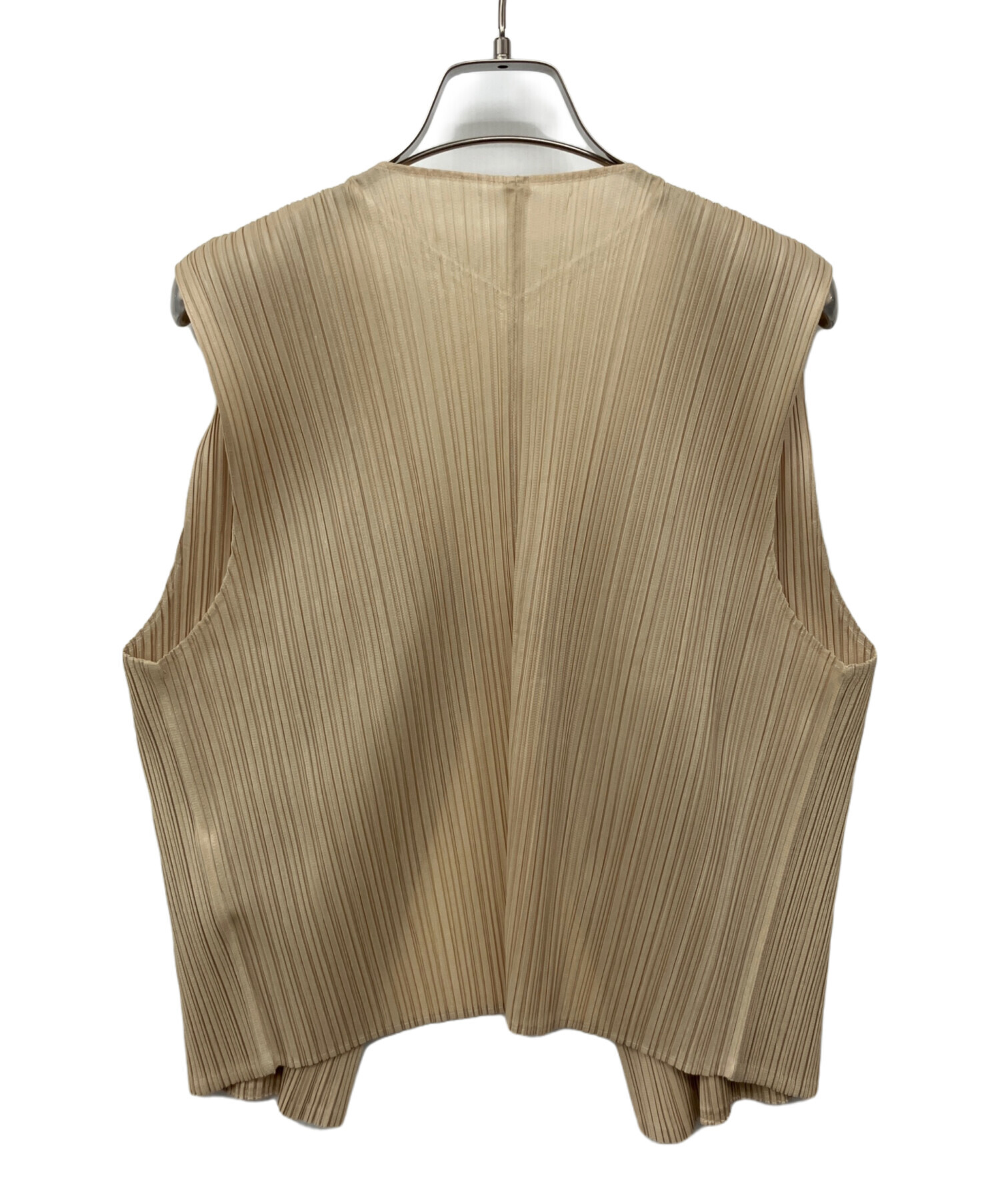 【美品】PLEATS PLEASE プリーツベスト サイズ4 美品 PLEATS PLEASE ISSEY MIYAKE プリーツプリーズ イッセイミヤケ