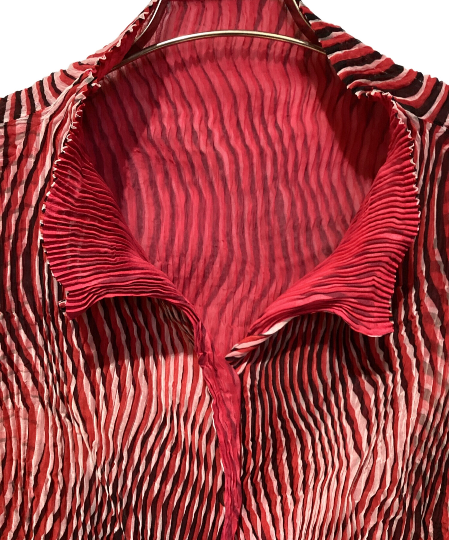 中古・古着通販】ISSEY MIYAKE (イッセイミヤケ) リバーシブルプリーツ