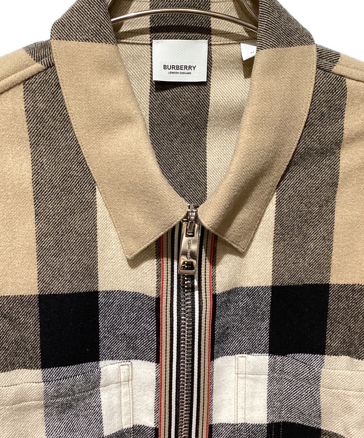 中古・古着通販】BURBERRY (バーバリー) Mova Check Jacket（ノバ 