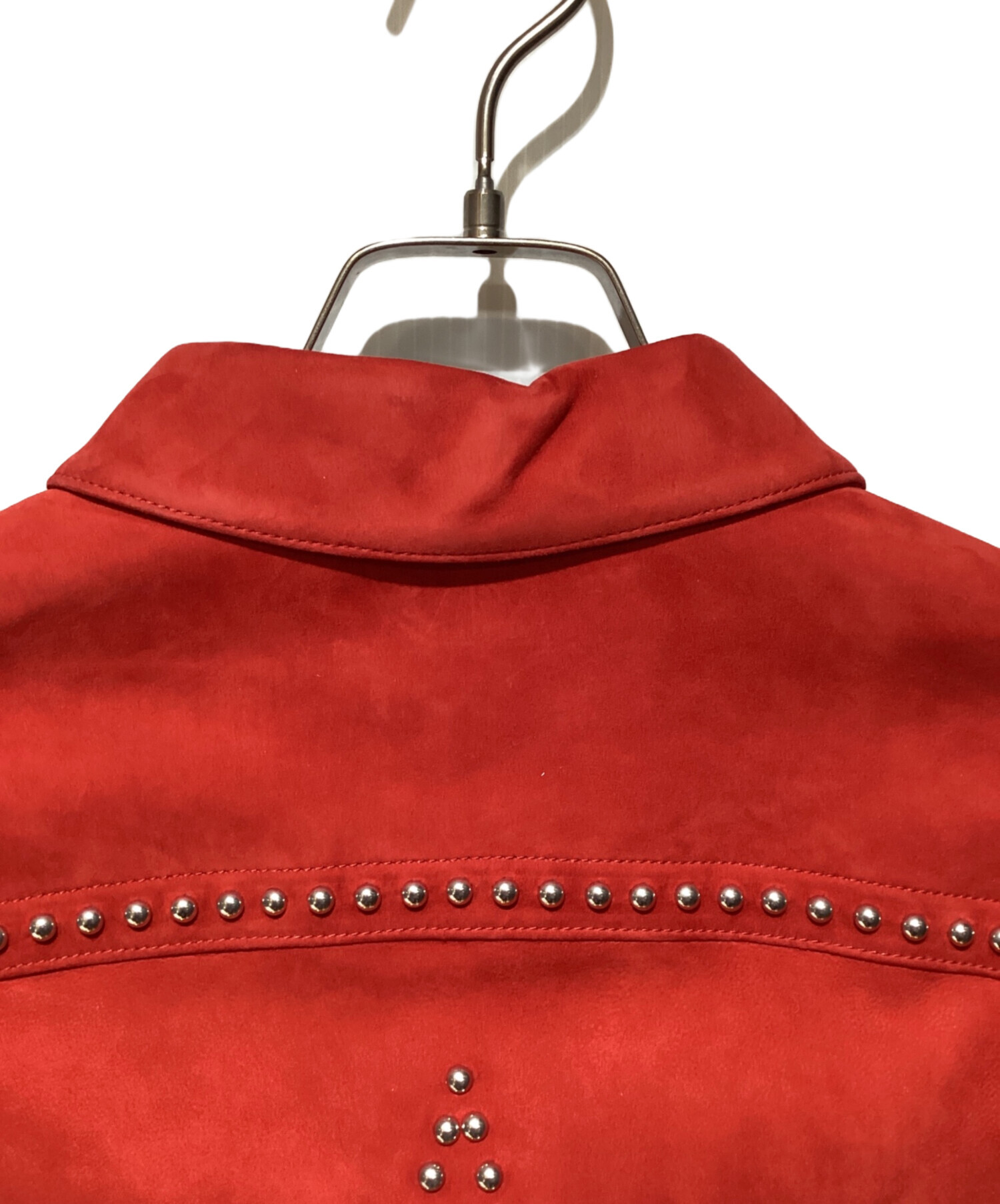 中古・古着通販】MIU MIU (ミュウミュウ) レザージャケット レッド