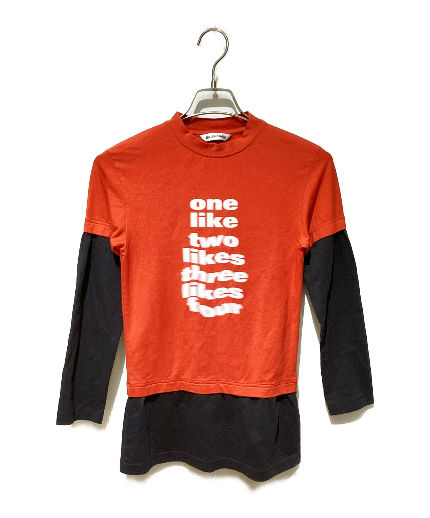 中古・古着通販】BALENCIAGA (バレンシアガ) ダブルレイヤード 