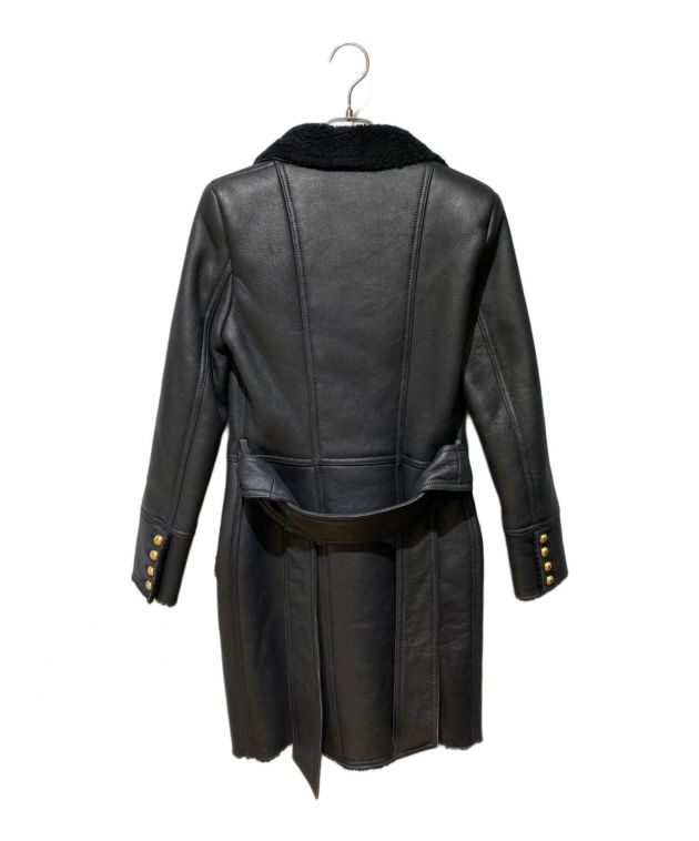 中古・古着通販】BALMAIN (バルマン) mouton coat（ムートンコート 