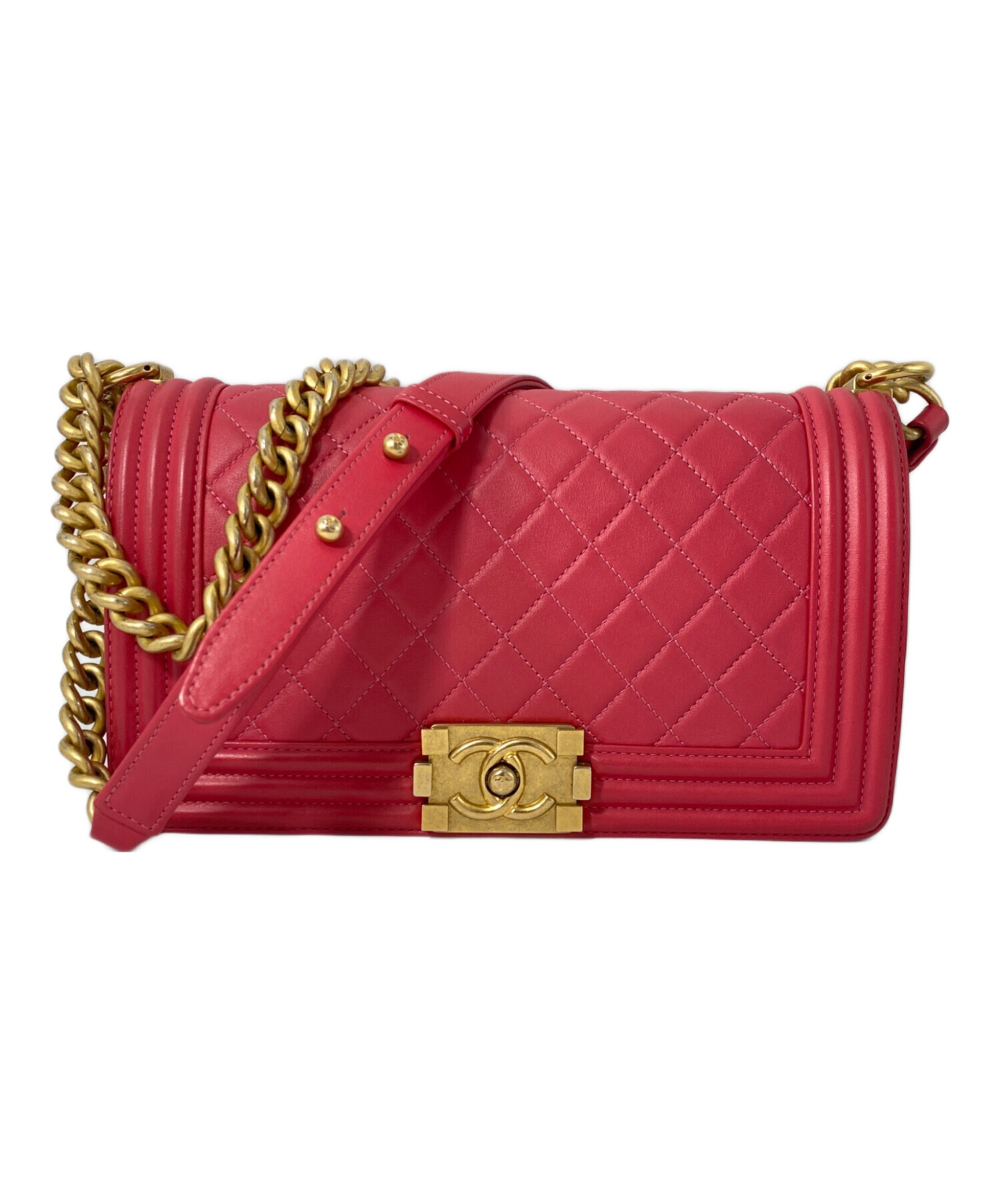 中古・古着通販】CHANEL (シャネル) ボーイシャネル ショルダーバッグ 