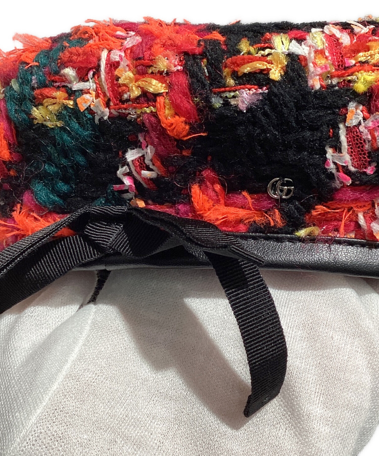 【最終値下げ】新品未使用　GUCCI ベレー帽 中古・古着通販】GUCCI (グッチ) ベレー帽 グレー サイズ:M 57