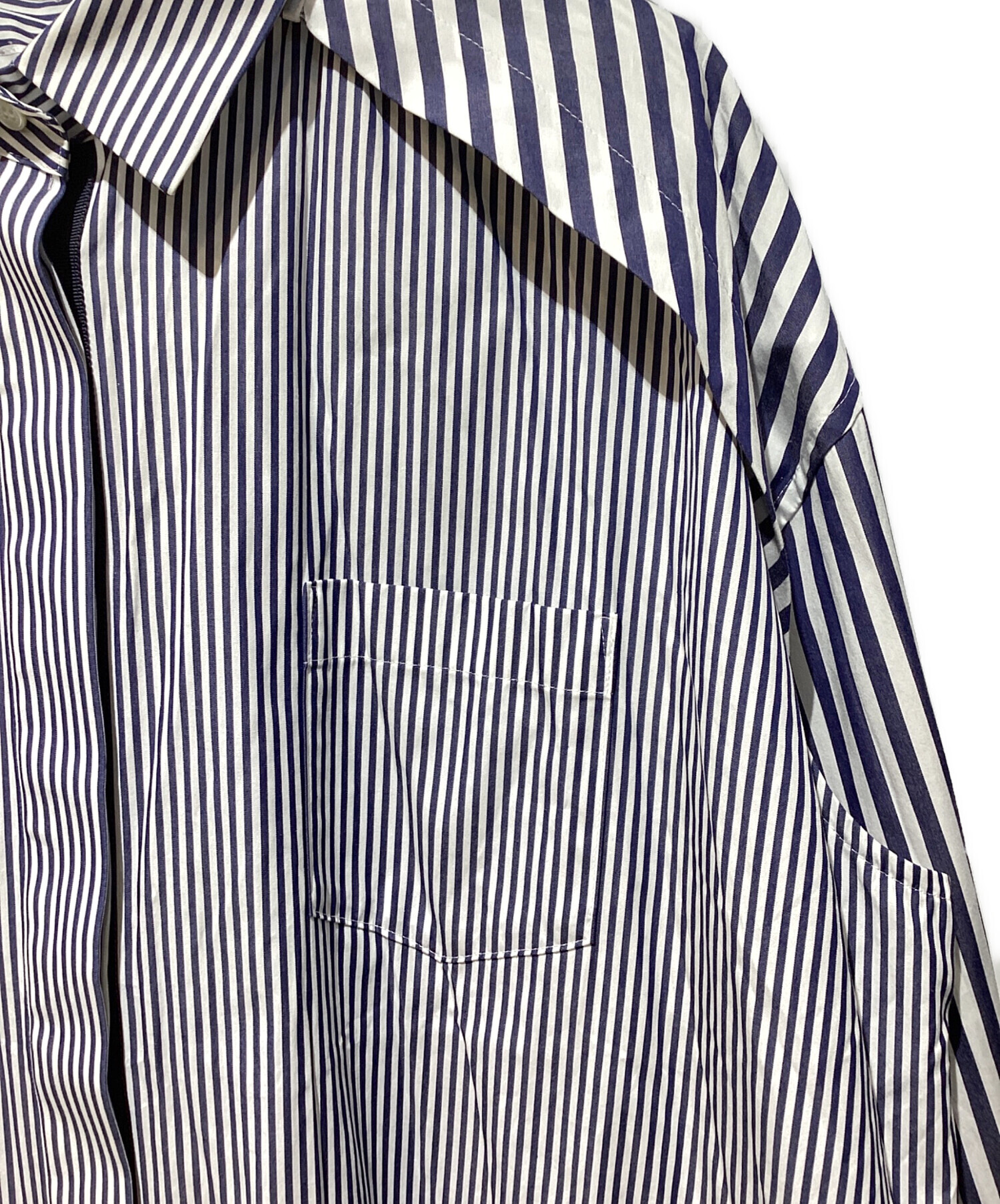 Sacai 23SS Bianco maxi shirt