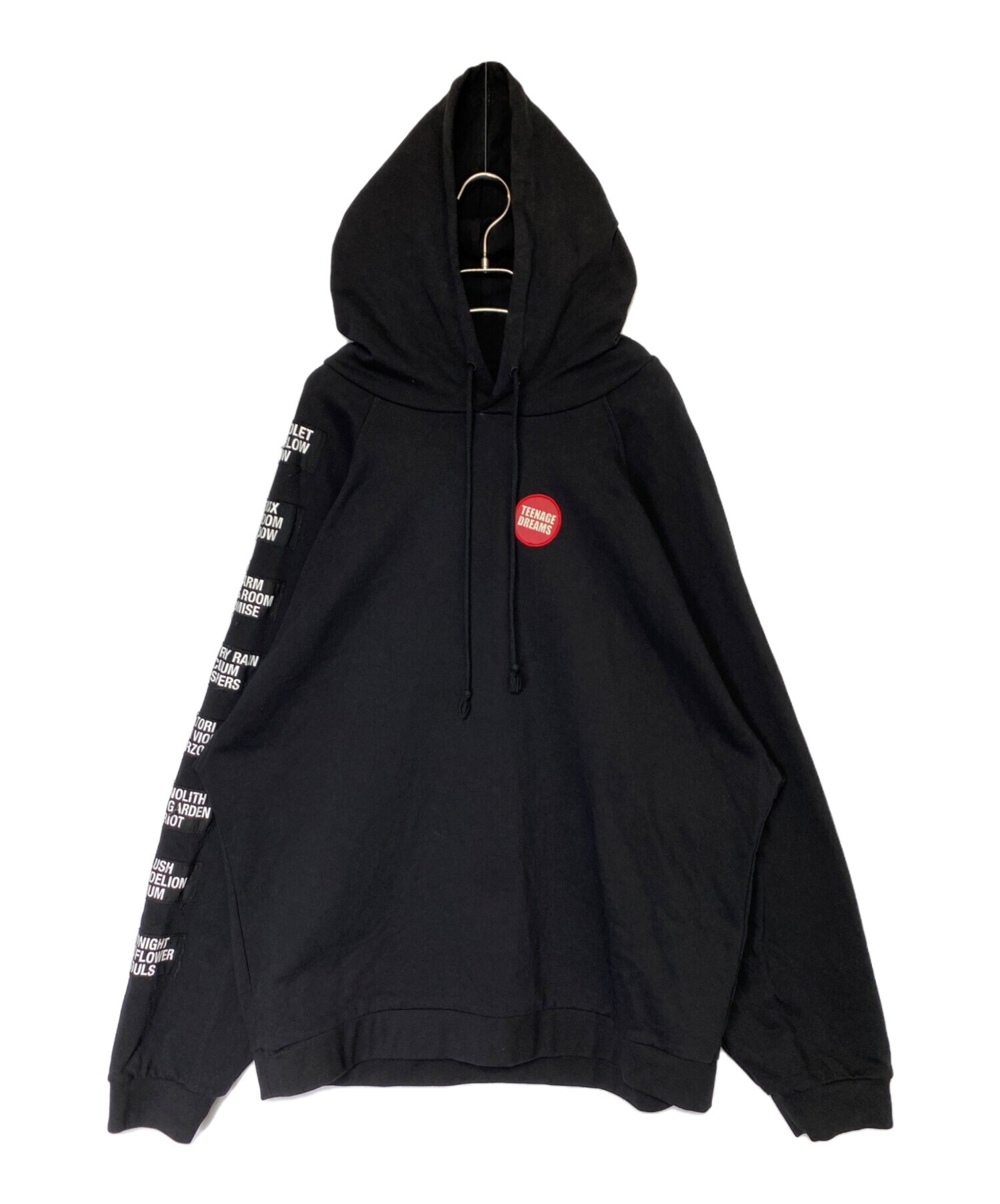 RAF SIMONS ラフシモンズ スウェット S 黒 【古着】【中古】【送料無料】 中古・古着通販】RAF SIMONS (ラフシモンズ) Teenage Dreams Oversized