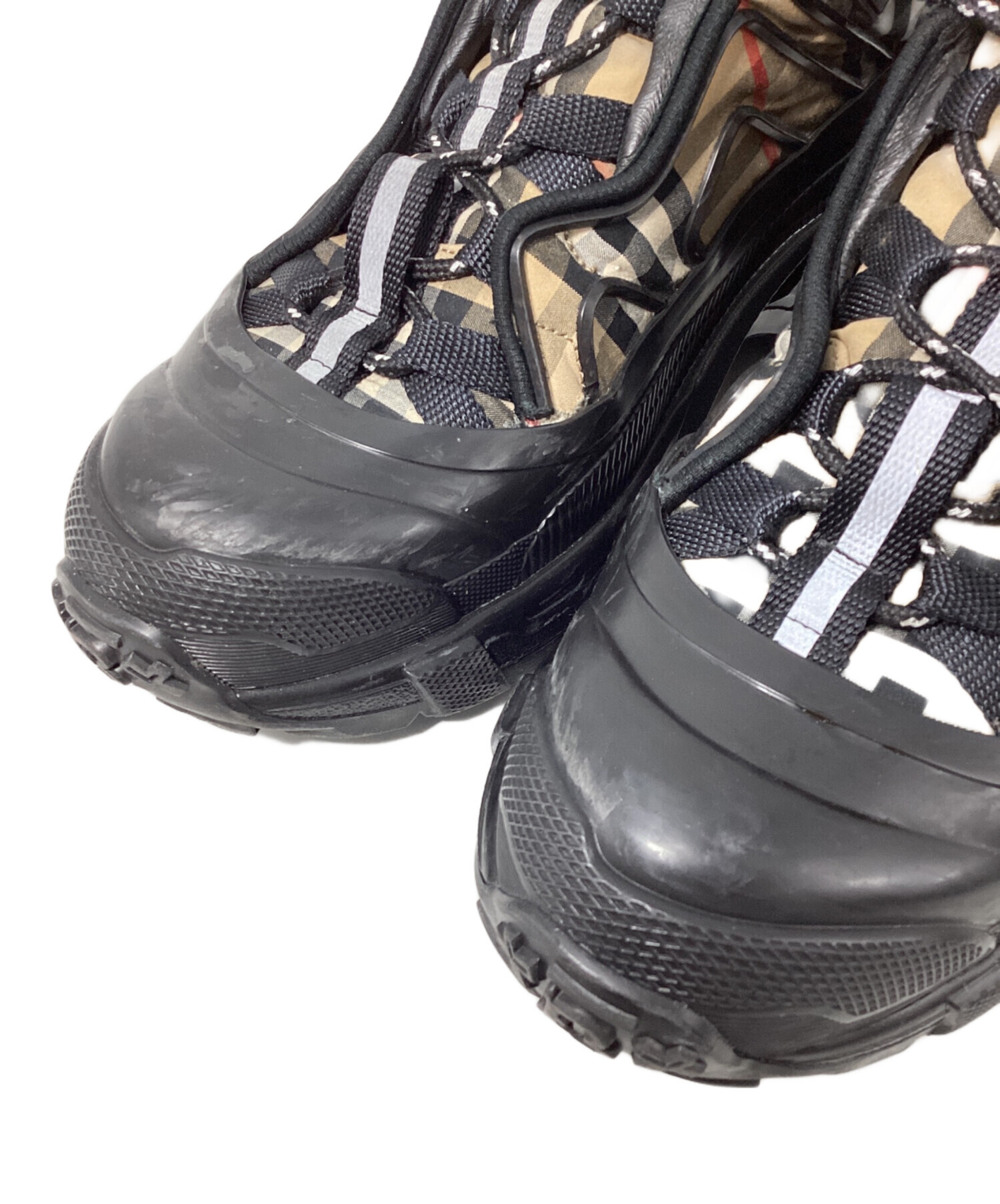 中古・古着通販】BURBERRY (バーバリー) ARTHUR SNEAKERS(アーサー