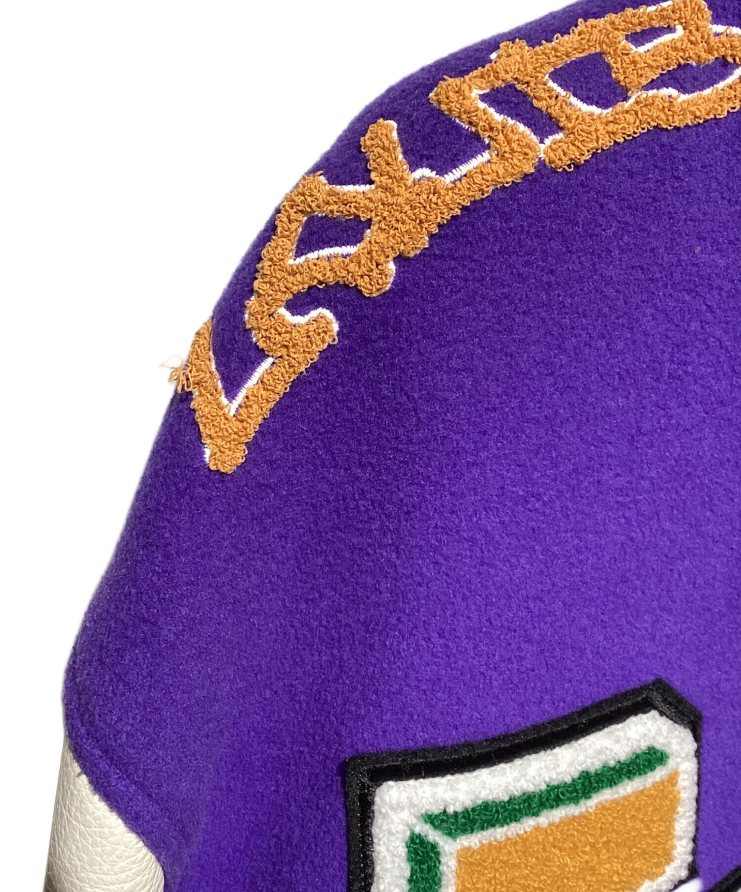 鑑定済美品ルイヴィトン完売希少56LVビッグロゴ 総ダミエ裏地シルク混スタジャン ルイ・ヴィトン(LOUIS VUITTON)ルイ・ヴィトン スタジャン