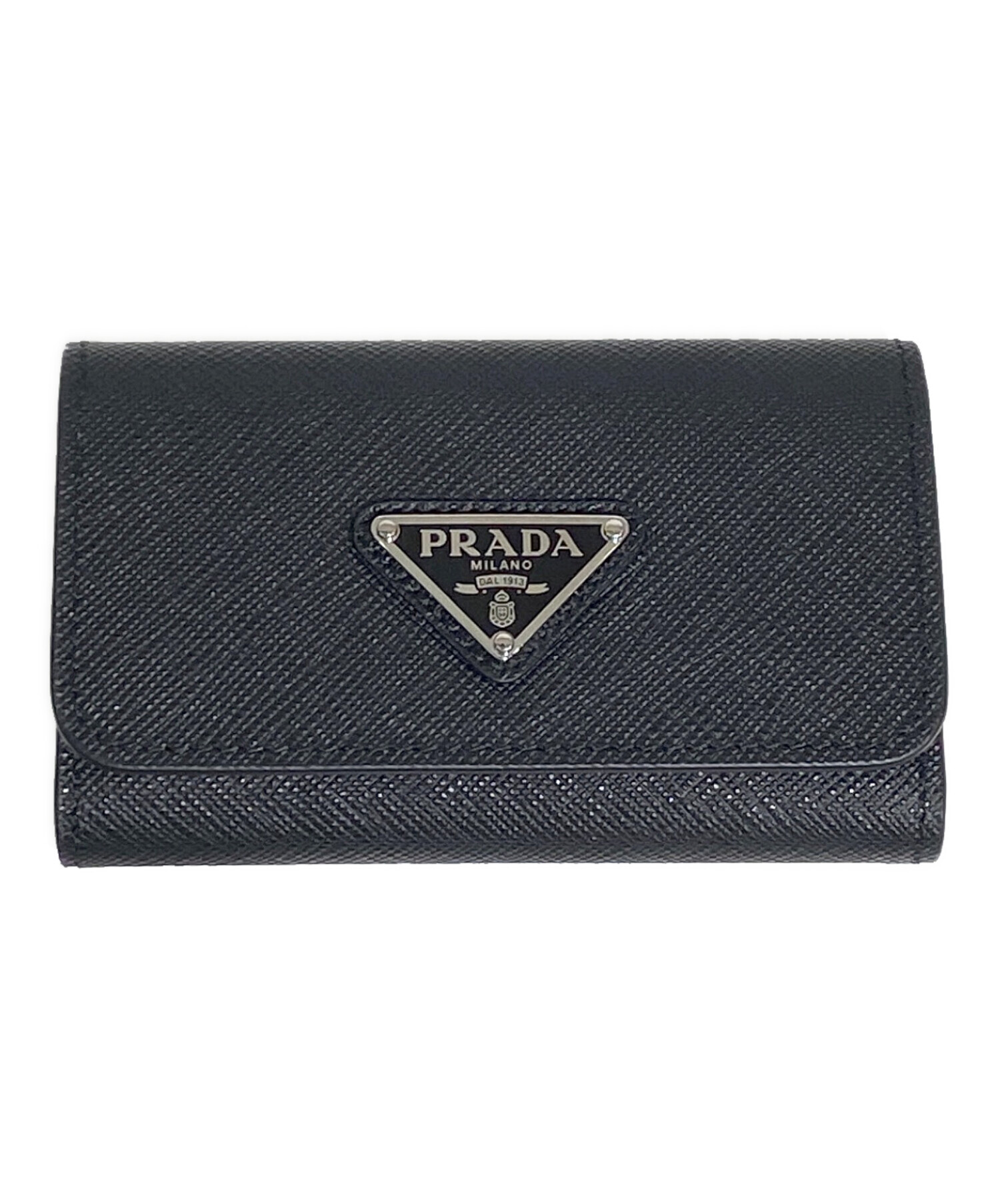 中古・古着通販】PRADA (プラダ) SAFFIANO LEATHER KEY CASE