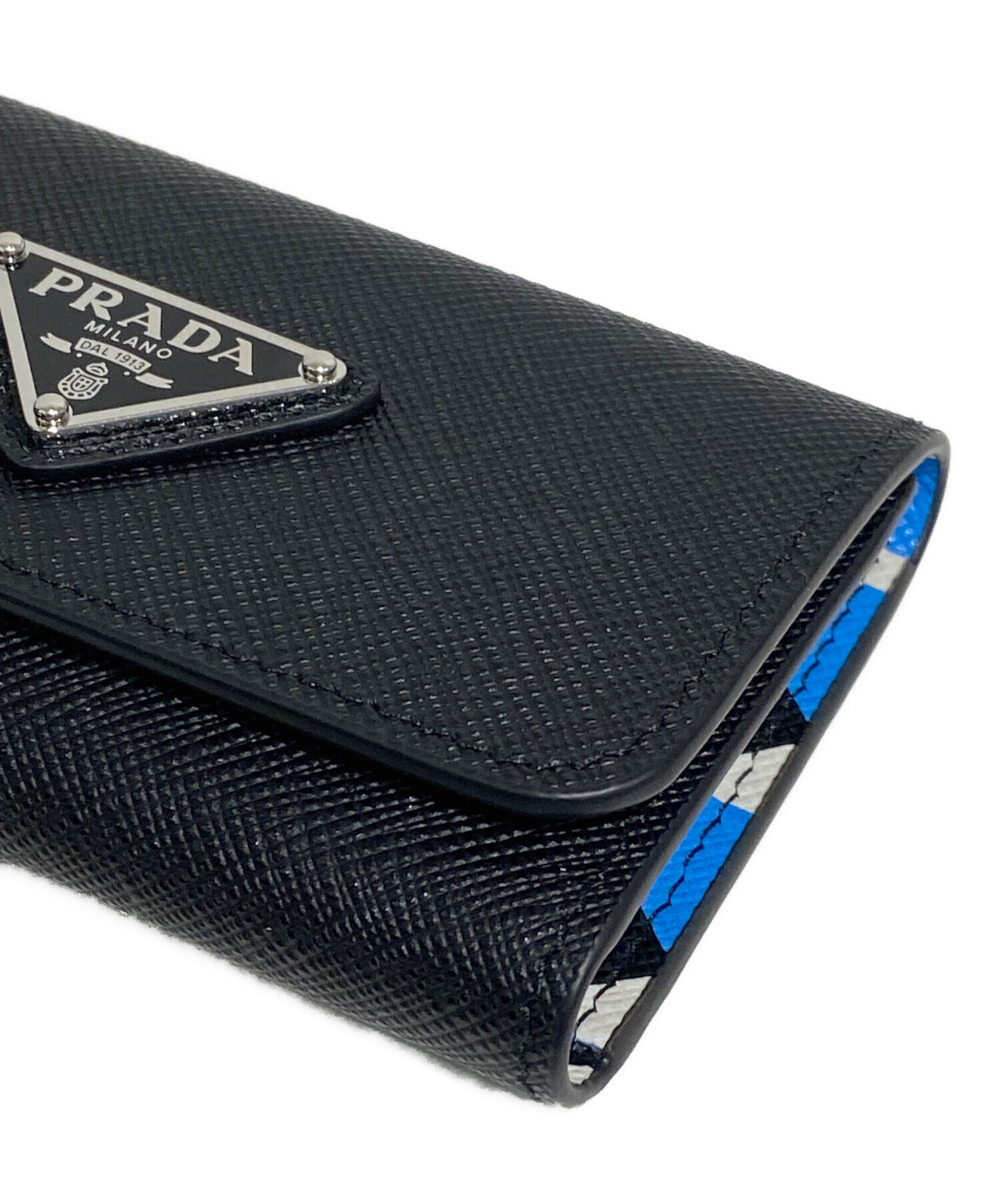 中古・古着通販】PRADA (プラダ) SAFFIANO LEATHER KEY CASE
