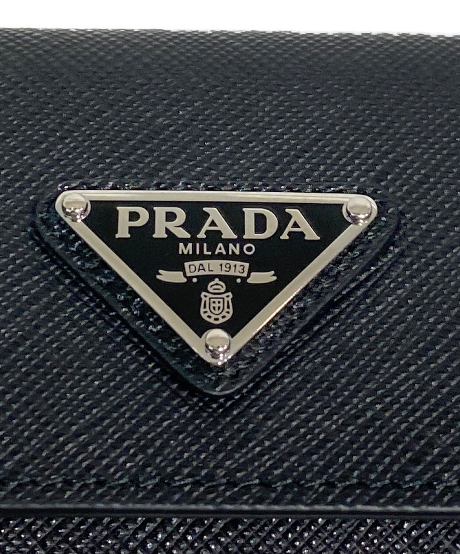 中古・古着通販】PRADA (プラダ) SAFFIANO LEATHER KEY CASE