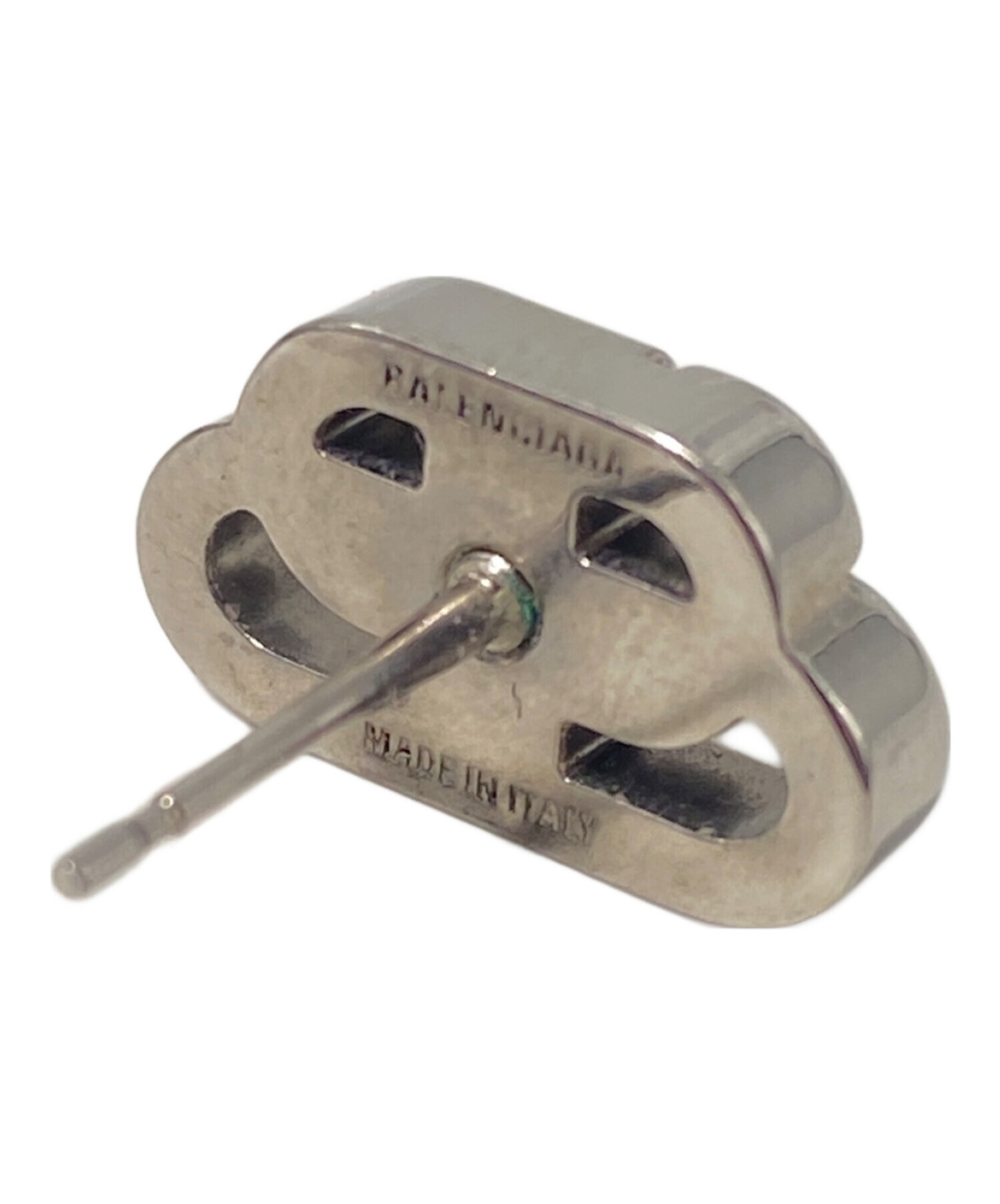 中古・古着通販】BALENCIAGA (バレンシアガ) BBロゴスタッドピアス