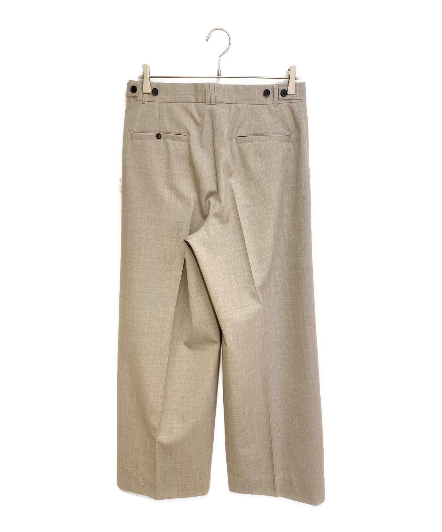中古・古着通販】YOKE (ヨーク) 24AW 3PLEATED WIDE-LEG TROUSERS 