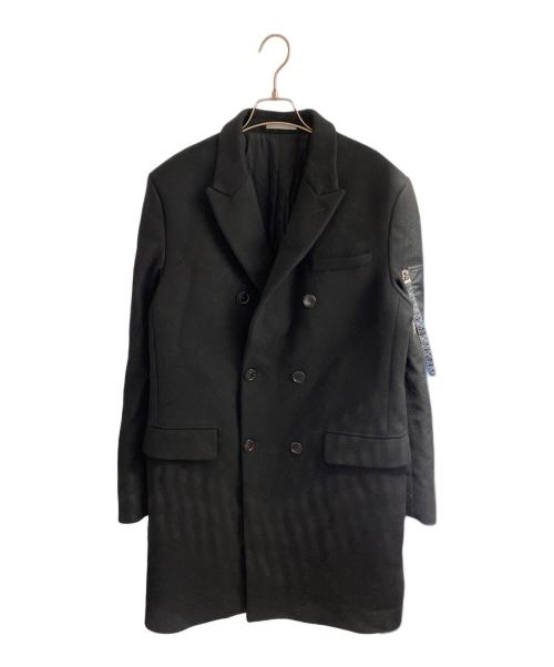 ⭐︎極美品⭐︎限定⭐︎Dior 黒 ダブルブレスト ウールピーコート 中古・古着通販】DIOR HOMME (ディオール オム) NEW WAVE ダブル
