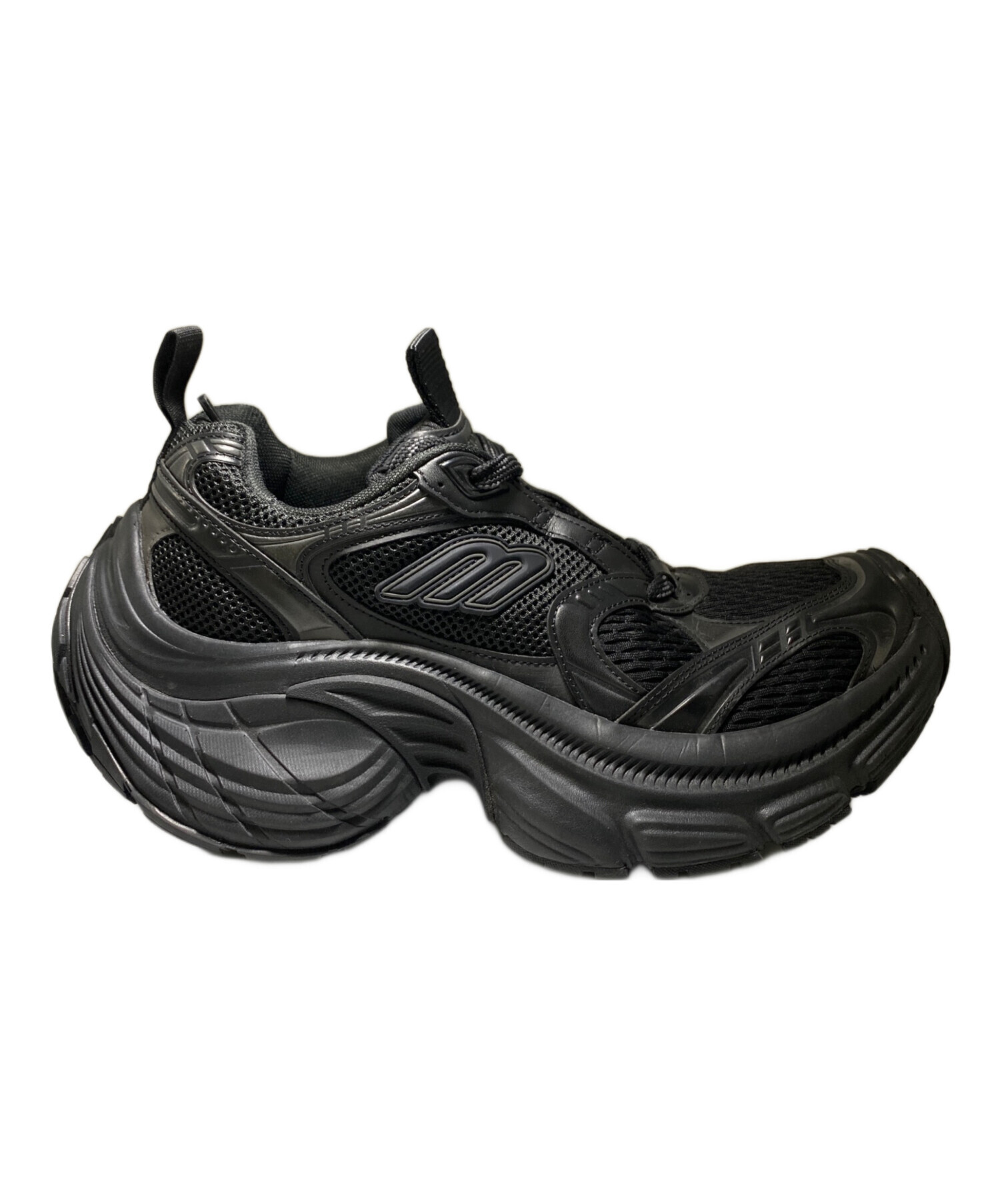 Balenciaga 10XL スニーカー ブラック サイズ40 美品 正規品 直営店セール】バレンシアガ 10XL ブラック 厚底 スニーカー