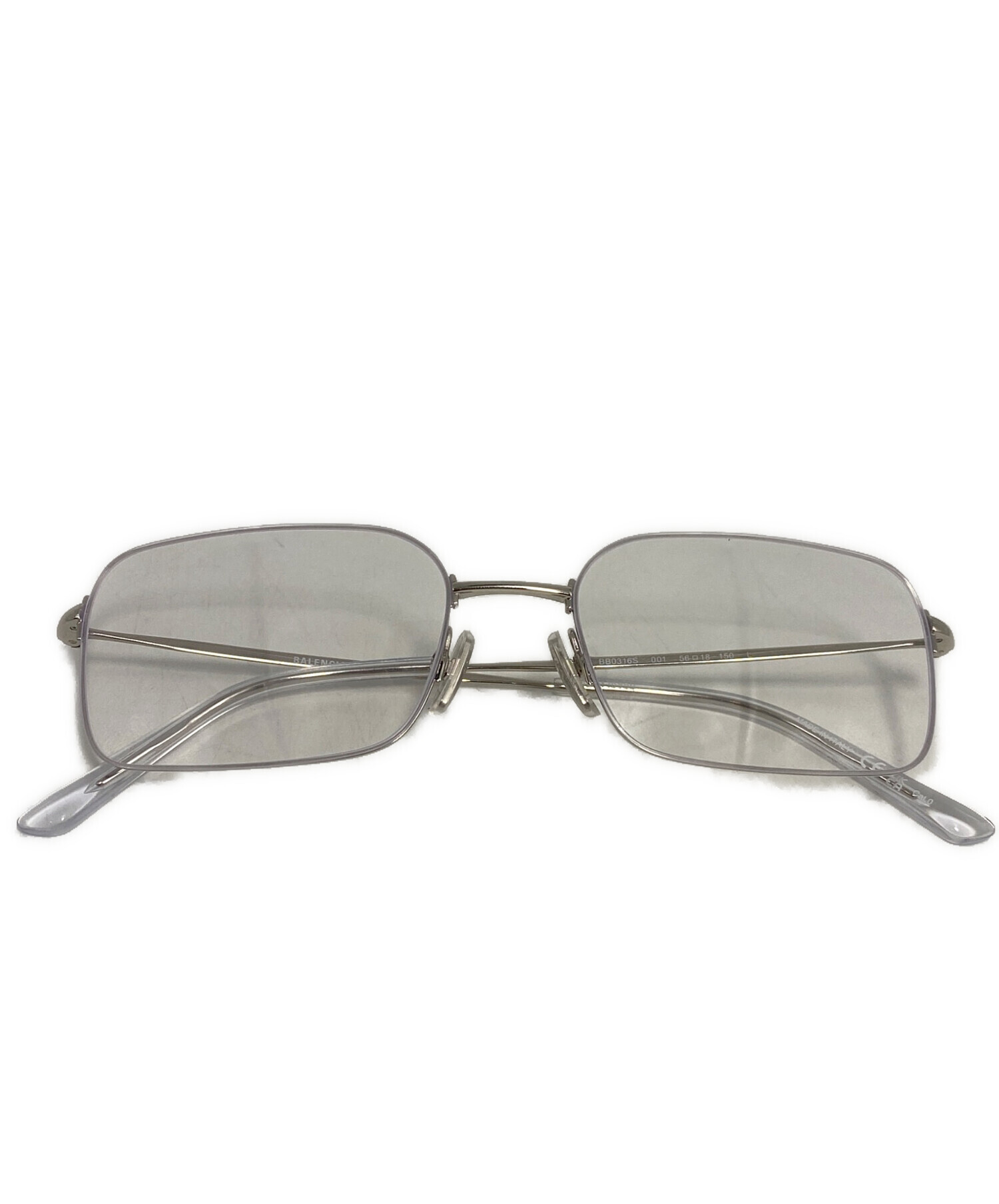 BALENCIAGA シルバー サングラス ケース付き