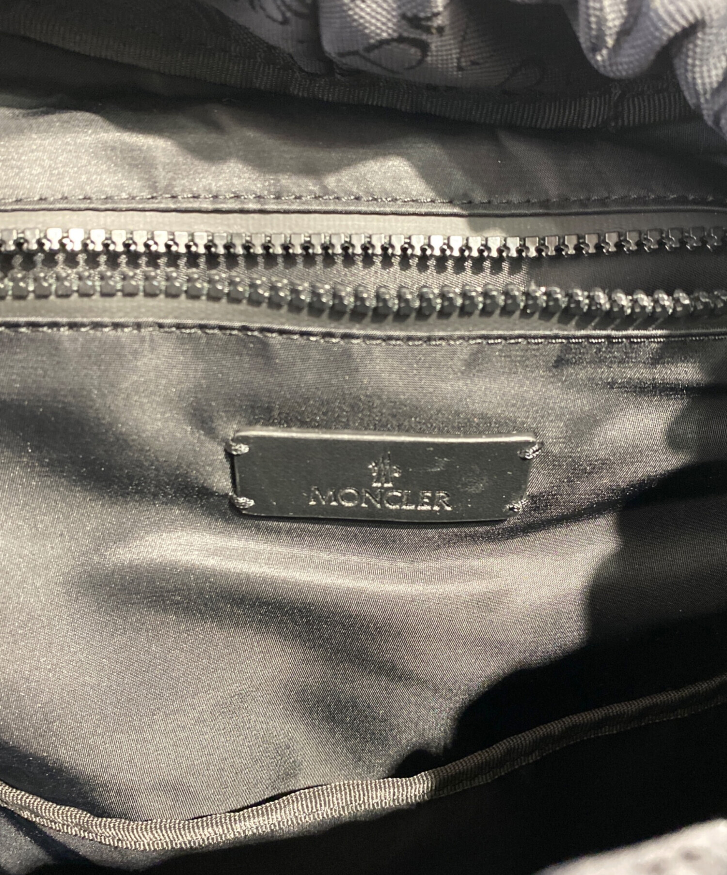 中古・古着通販】MONCLER (モンクレール) TECH BACKPACK ブラック