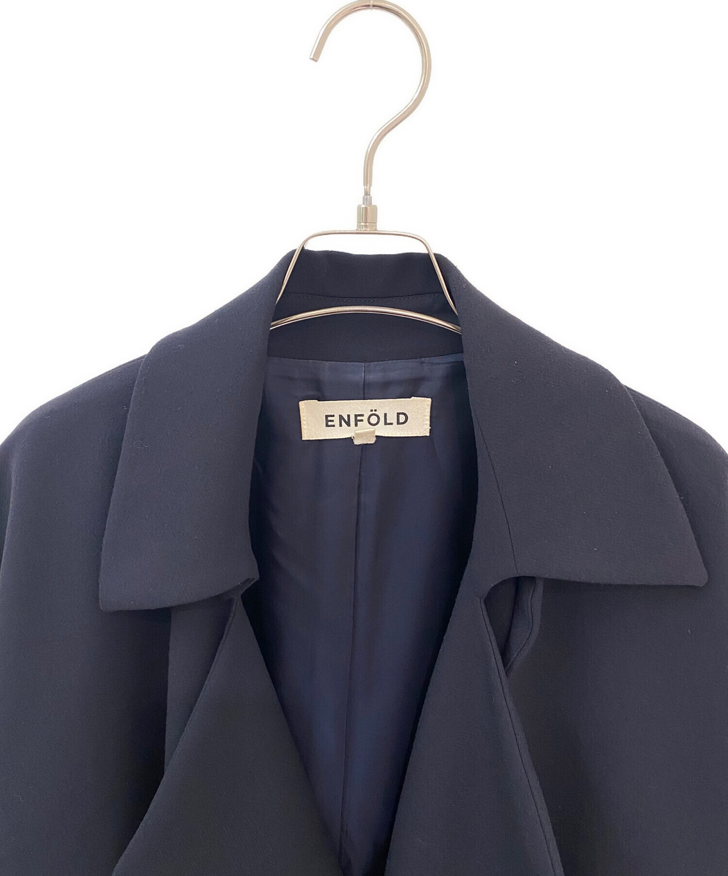 中古・古着通販】ENFOLD (エンフォルド) スプリングコクーンコート