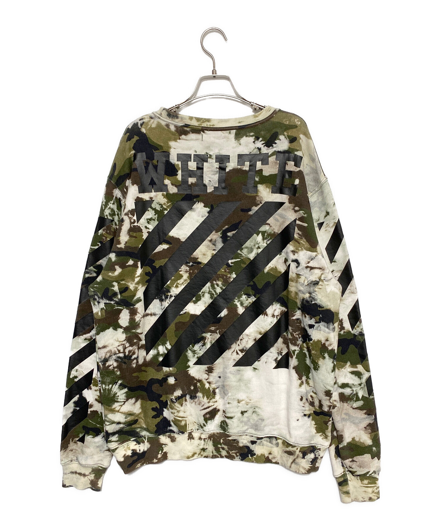 Off-White オリーブ サイズM 中古・古着通販OFFWHITE (オフホワイト 