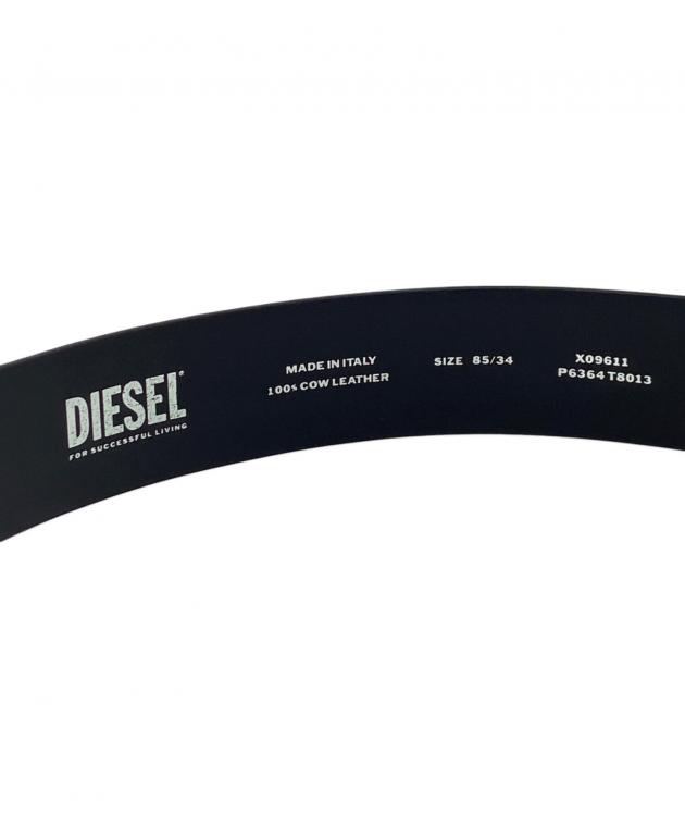 DIESEL ディーゼル ビジュー レザー ベルト X09611 85/34 diesel