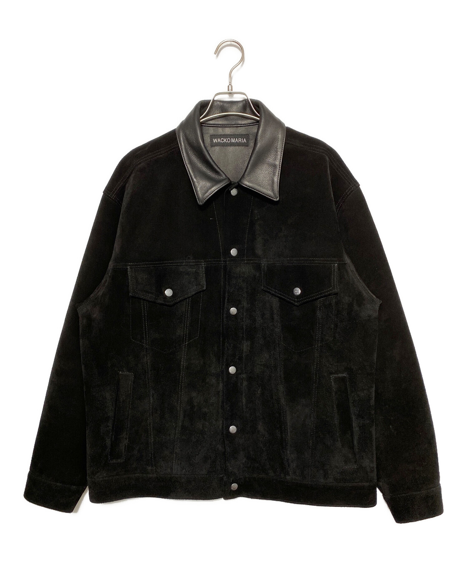 中古・古着通販】WACKO MARIA (ワコマリア) SUEDE LEATHER TRUCKER