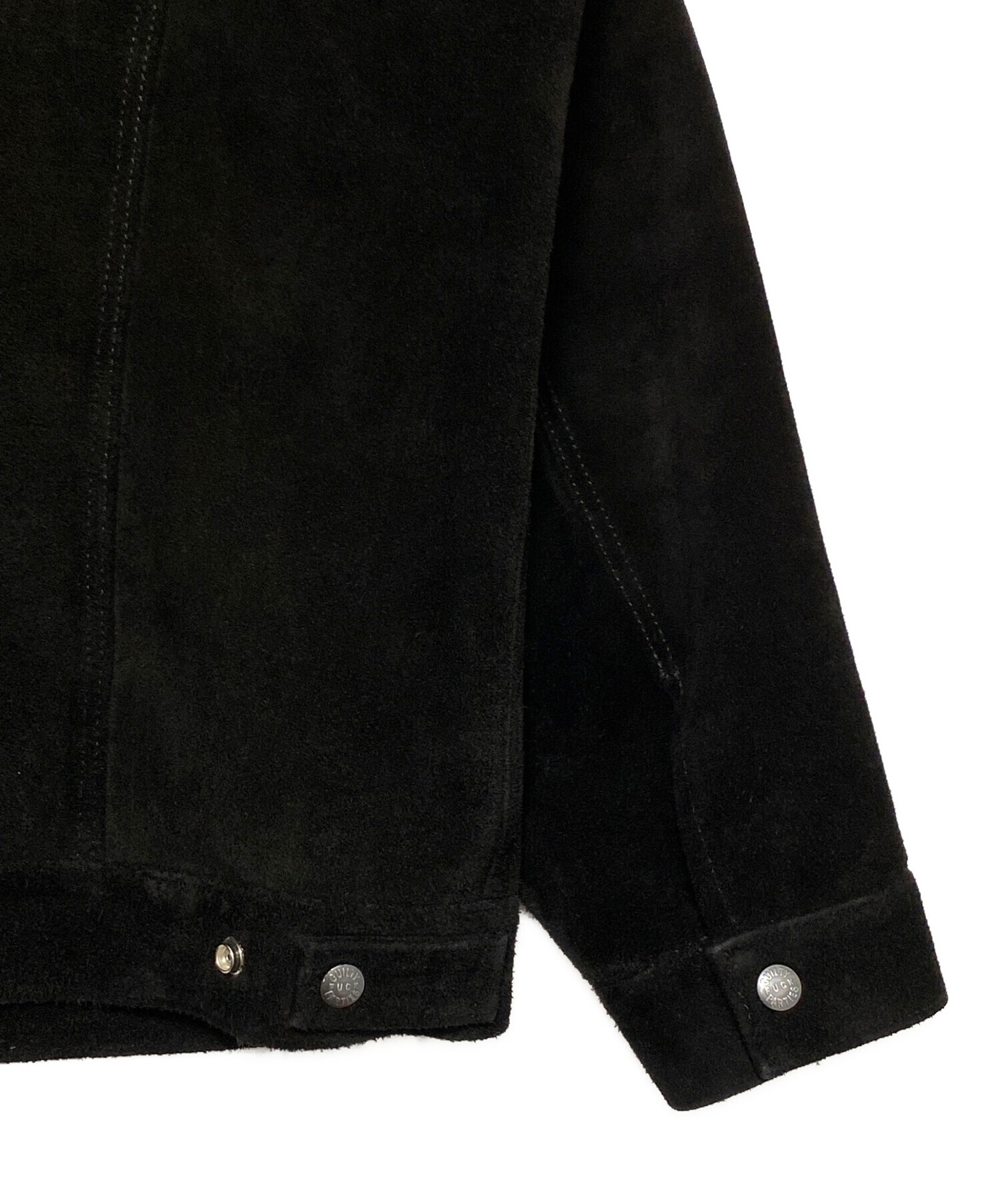中古・古着通販】WACKO MARIA (ワコマリア) SUEDE LEATHER TRUCKER