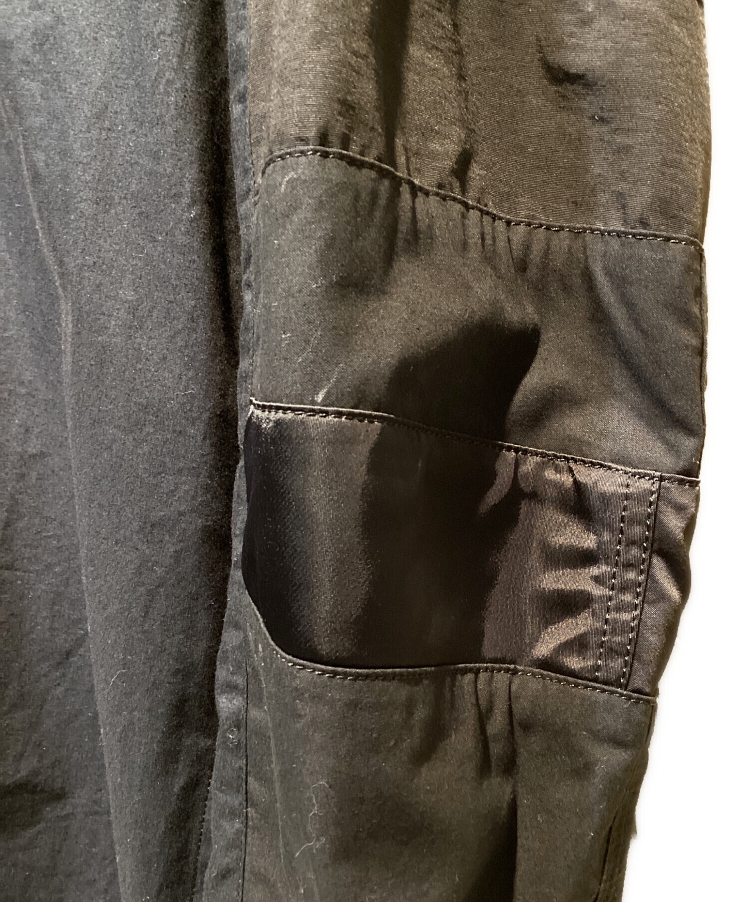 中古・古着通販】sacai (サカイ) Typewriter Grosgrain Shirt ブラック