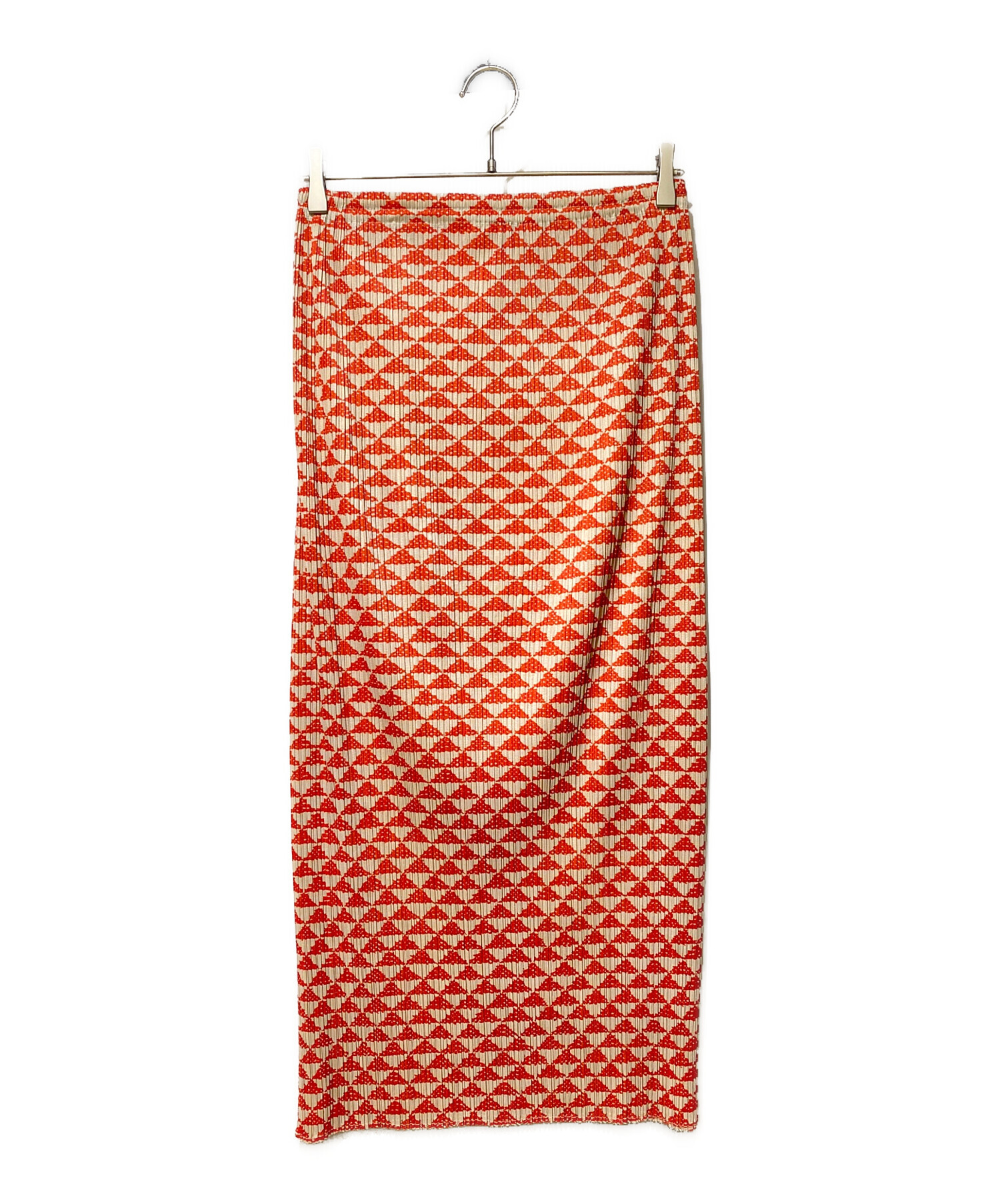 PLEATS PLEASE プリーツ ドット柄 膝丈スカート 3 PLEATS PLEASE