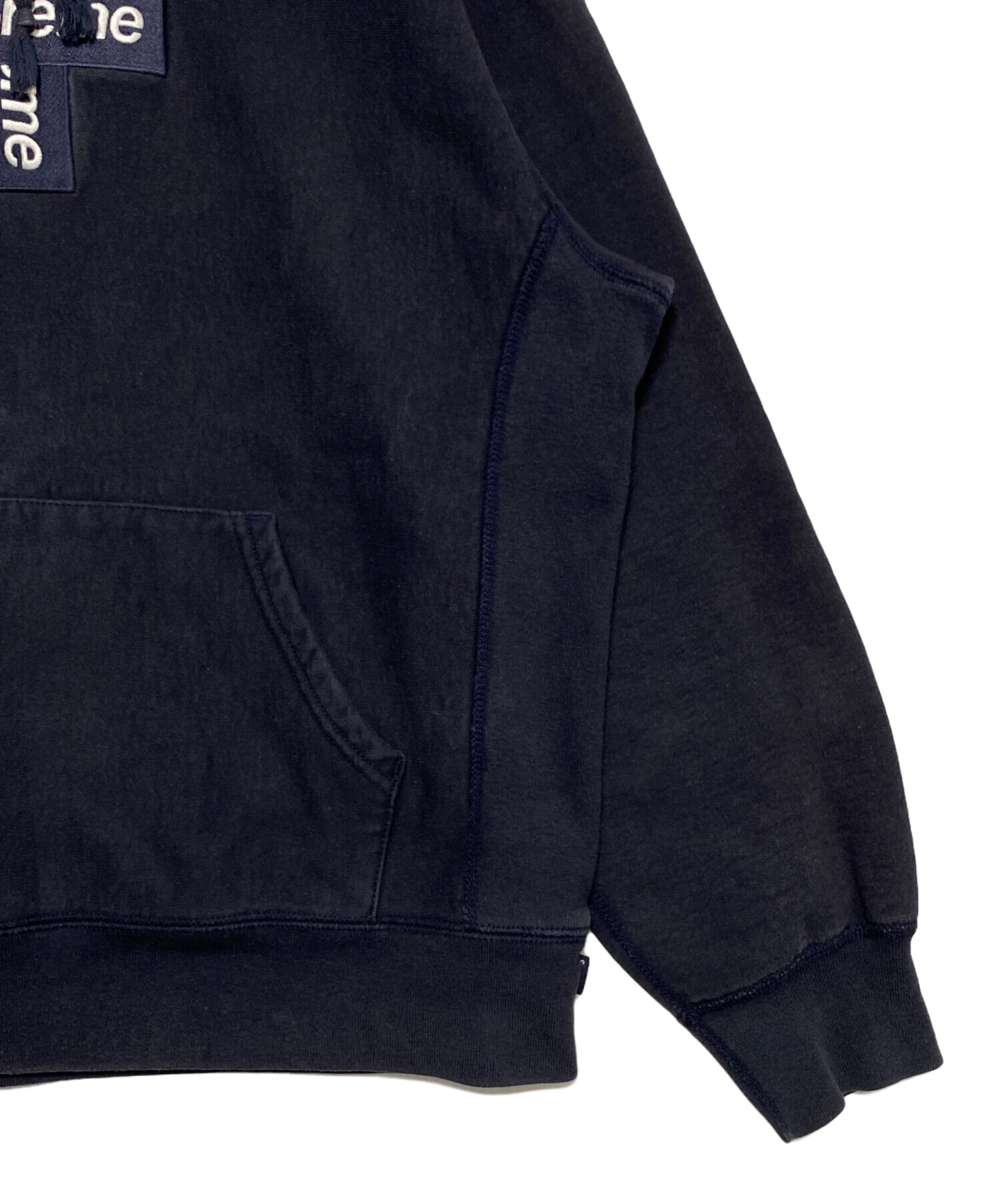 中古・古着通販】SUPREME (シュプリーム) Cross Box Logo Hooded 