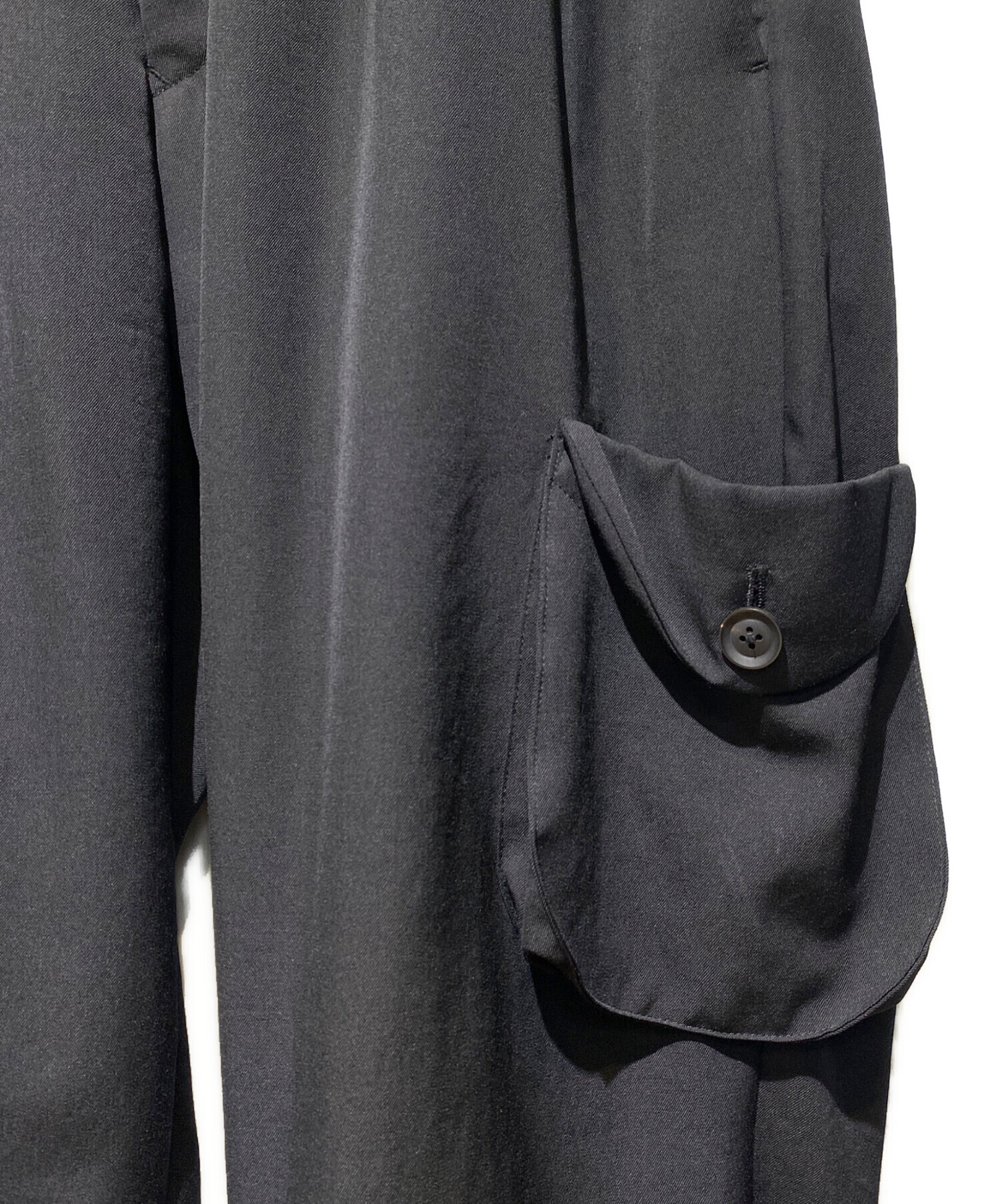 Yohji Yamamoto POUR HOMME シワギャバパンツ