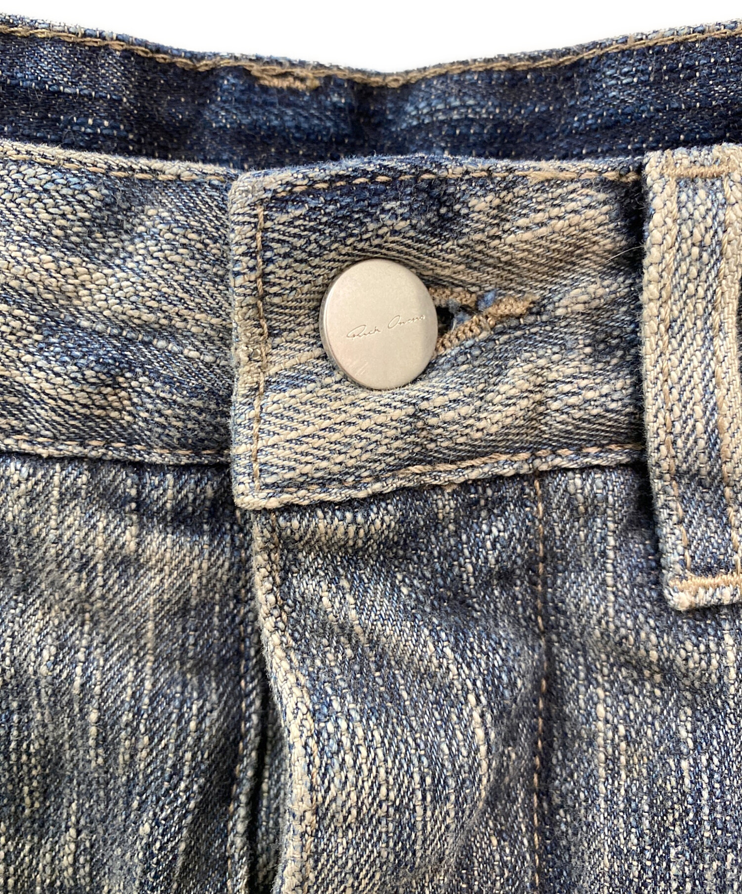 中古・古着通販】RICK OWENS (リックオウエンス) デニムスカート