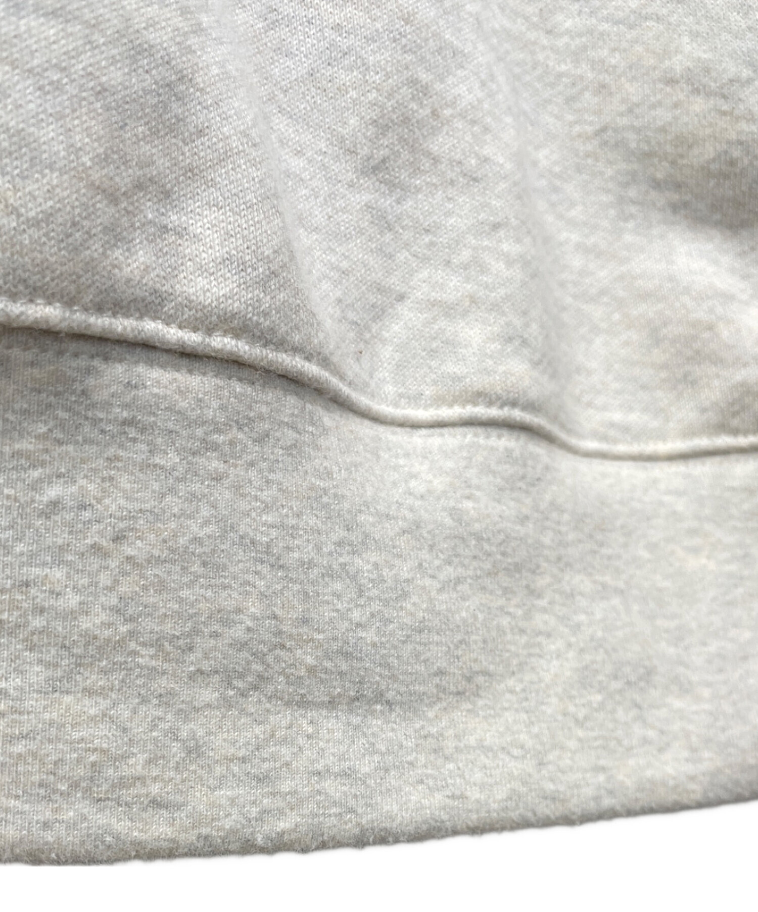 中古・古着通販】PRADA (プラダ) ロゴ刺繍パーカー ベージュ サイズ:XL