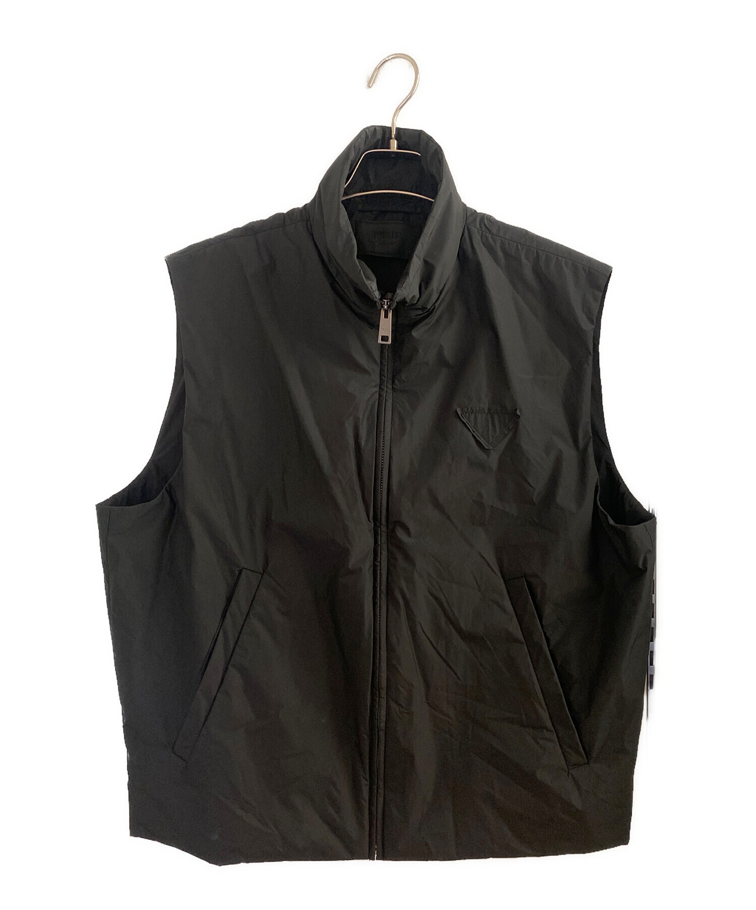 中古・古着通販】PRADA (プラダ) ナイロンベスト付きカシミヤコート