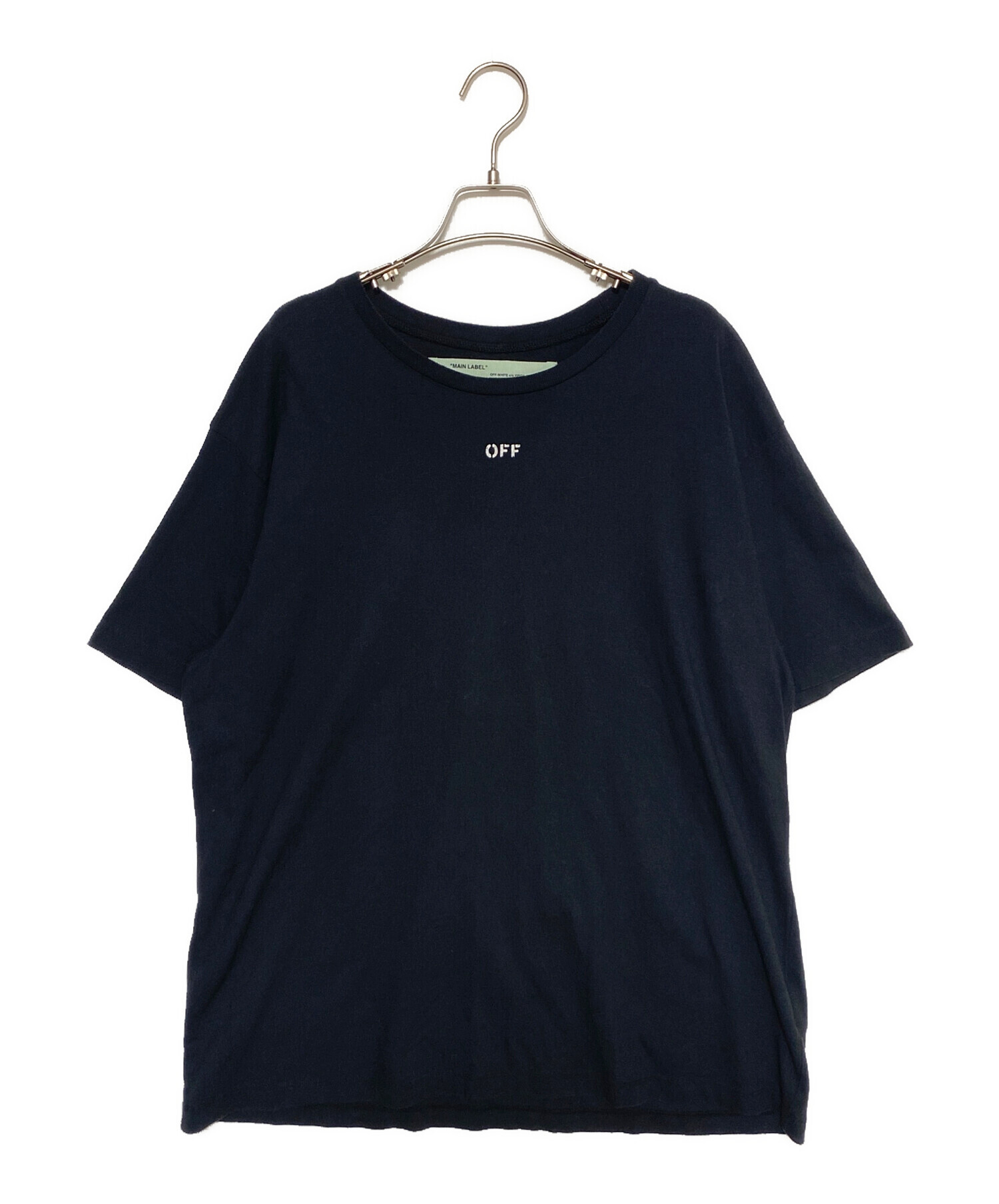中古・古着通販】OFFWHITE (オフホワイト) スカルプリントTシャツ 