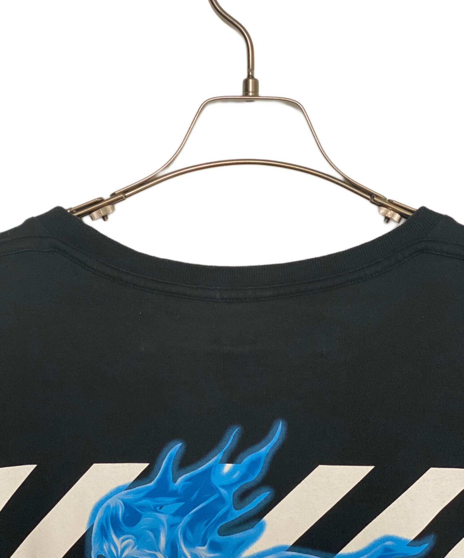 中古・古着通販】OFFWHITE (オフホワイト) スカルプリントTシャツ 