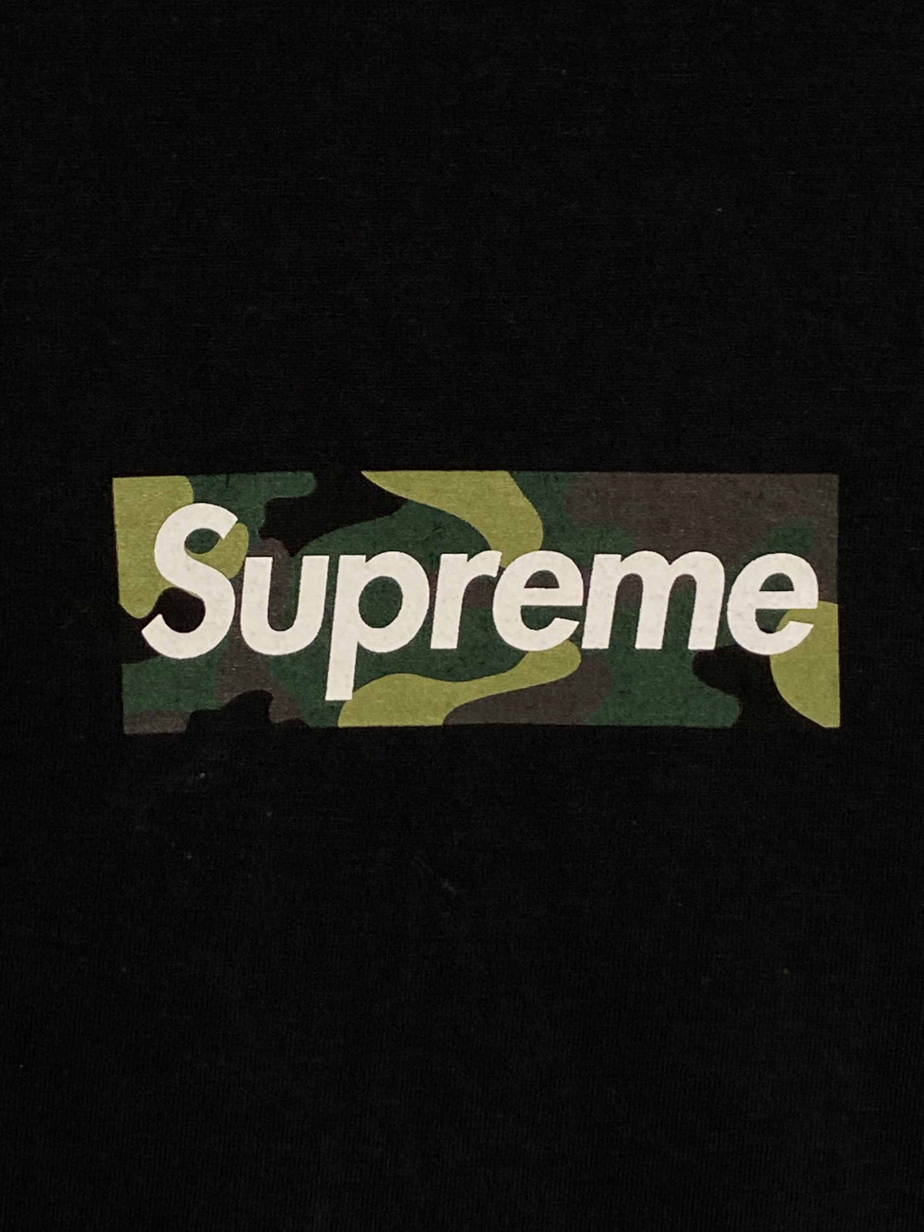 中古・古着通販】SUPREME (シュプリーム) Camo Box Logo Tee