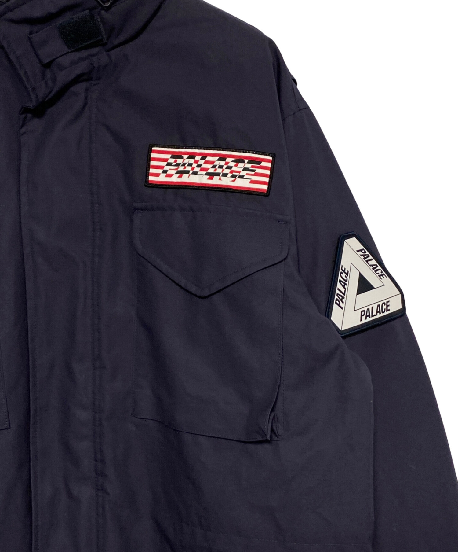 中古・古着通販】PALACE (パレス) ロゴワッペン ジップアップ 