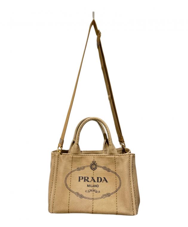 PRADA☆カーキカラー☆ 中古・古着通販】PRADA (プラダ) カナパ