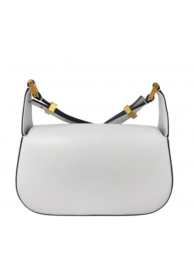 Valentino garavani チェーンショルダーバッグ ホワイト 中古・古着通販】VALENTINO GARAVANI (ヴァレンティノ・ガラヴァーニ