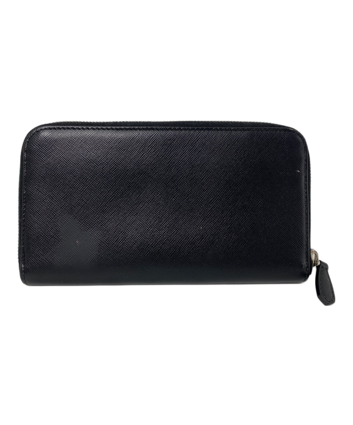 中古・古着通販】PRADA (プラダ) サフィアーノ ラウンドファスナー 