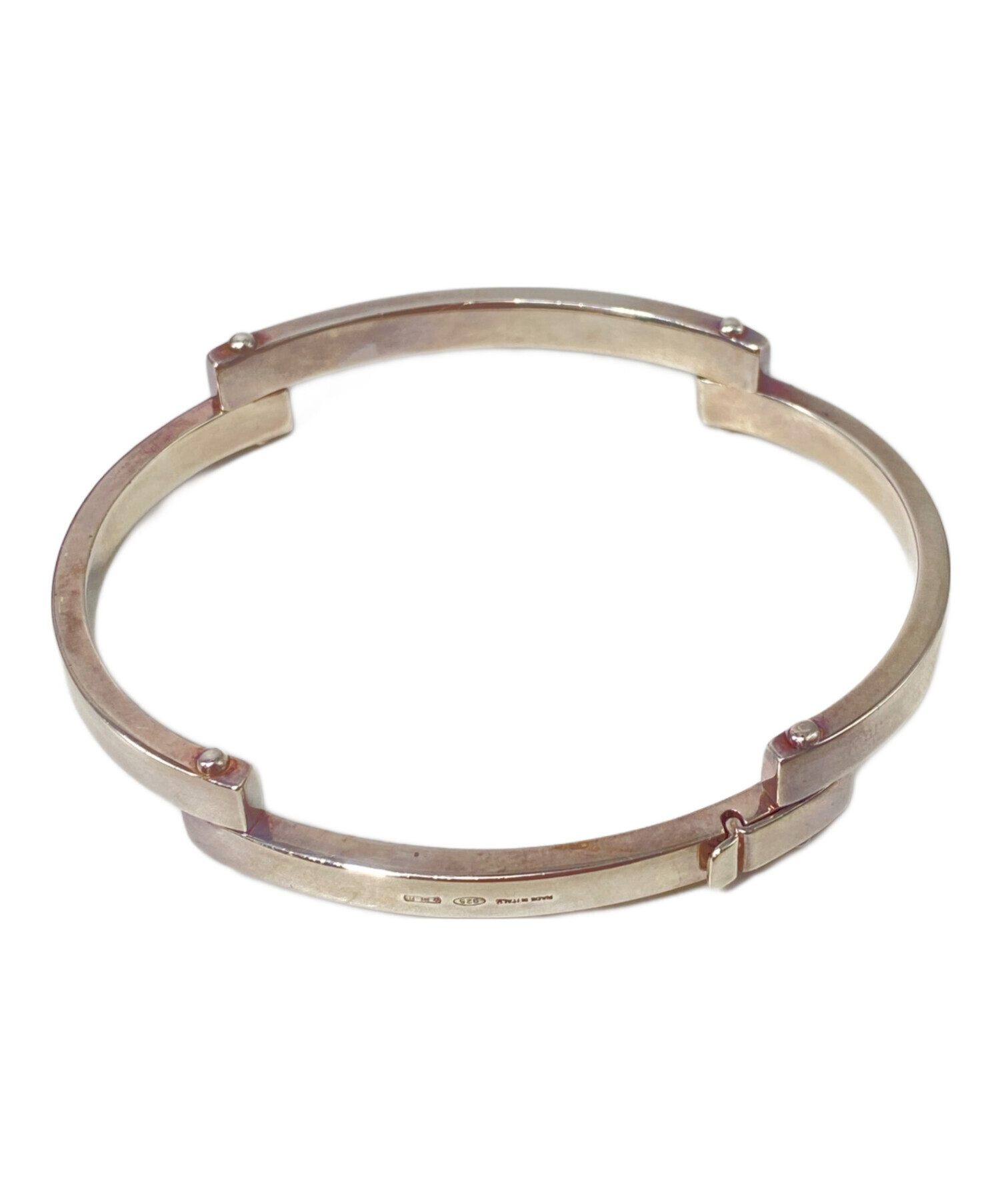 中古・古着通販】GUCCI (グッチ) シルバーブレスレット｜ブランド