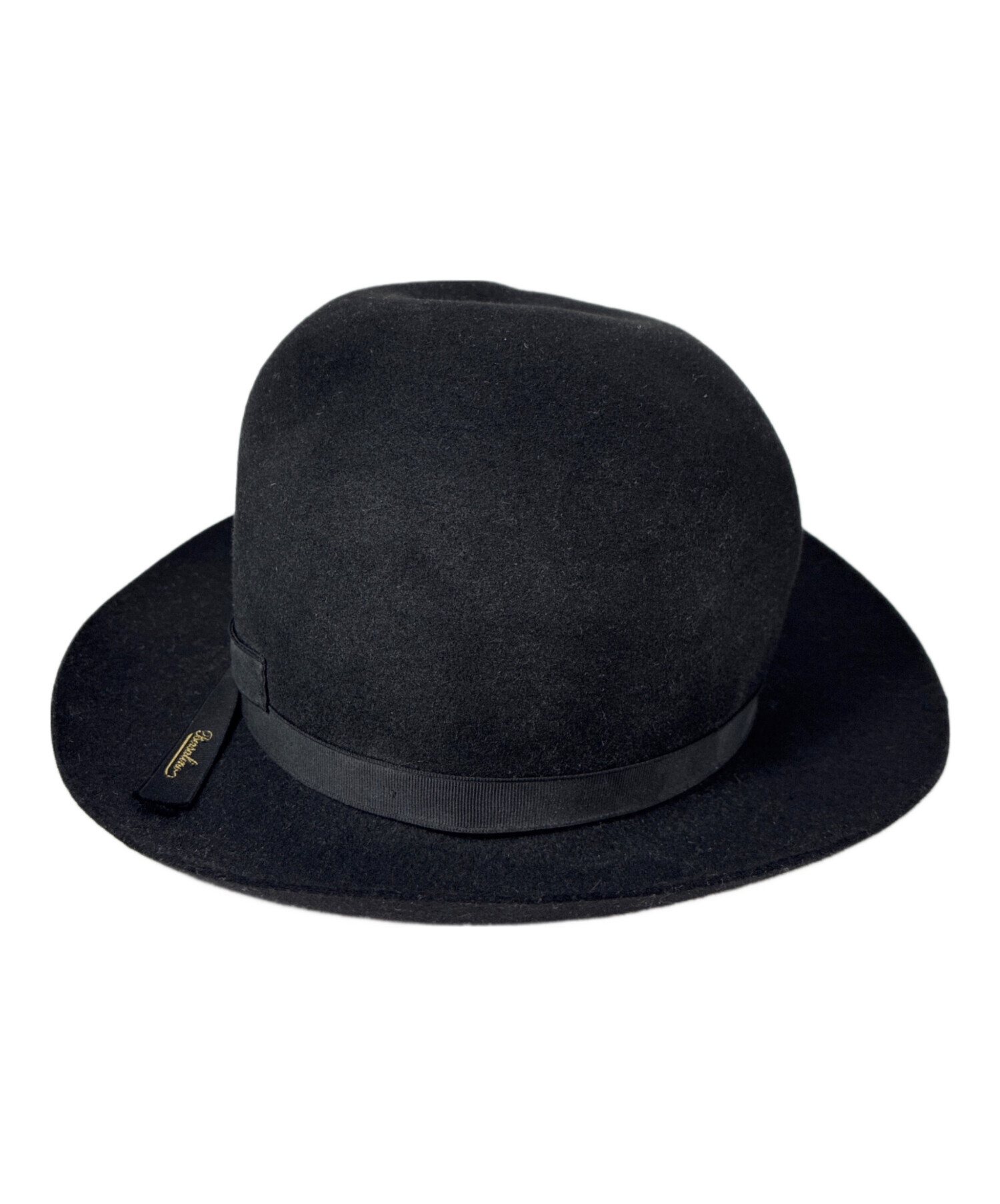 Yohji Yamamoto ボルサリーノコラボ　ギャバジンハット 新品】ヨウジ本人着 ボルサリーノ ハット Y's for men 赤ラベル ワイズ